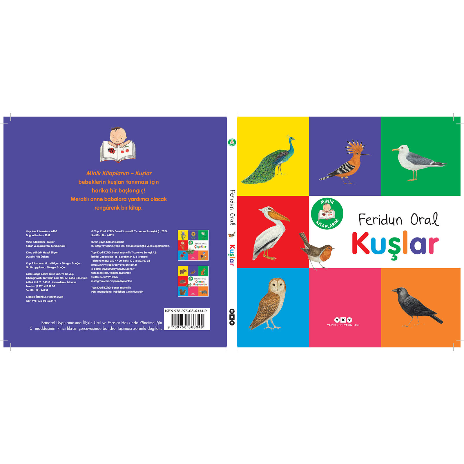 MİNİK KİTAPLARIM SERİSİ: KUŞLAR MİNİK KİTAPLARIM SERİSİ: KUŞLAR