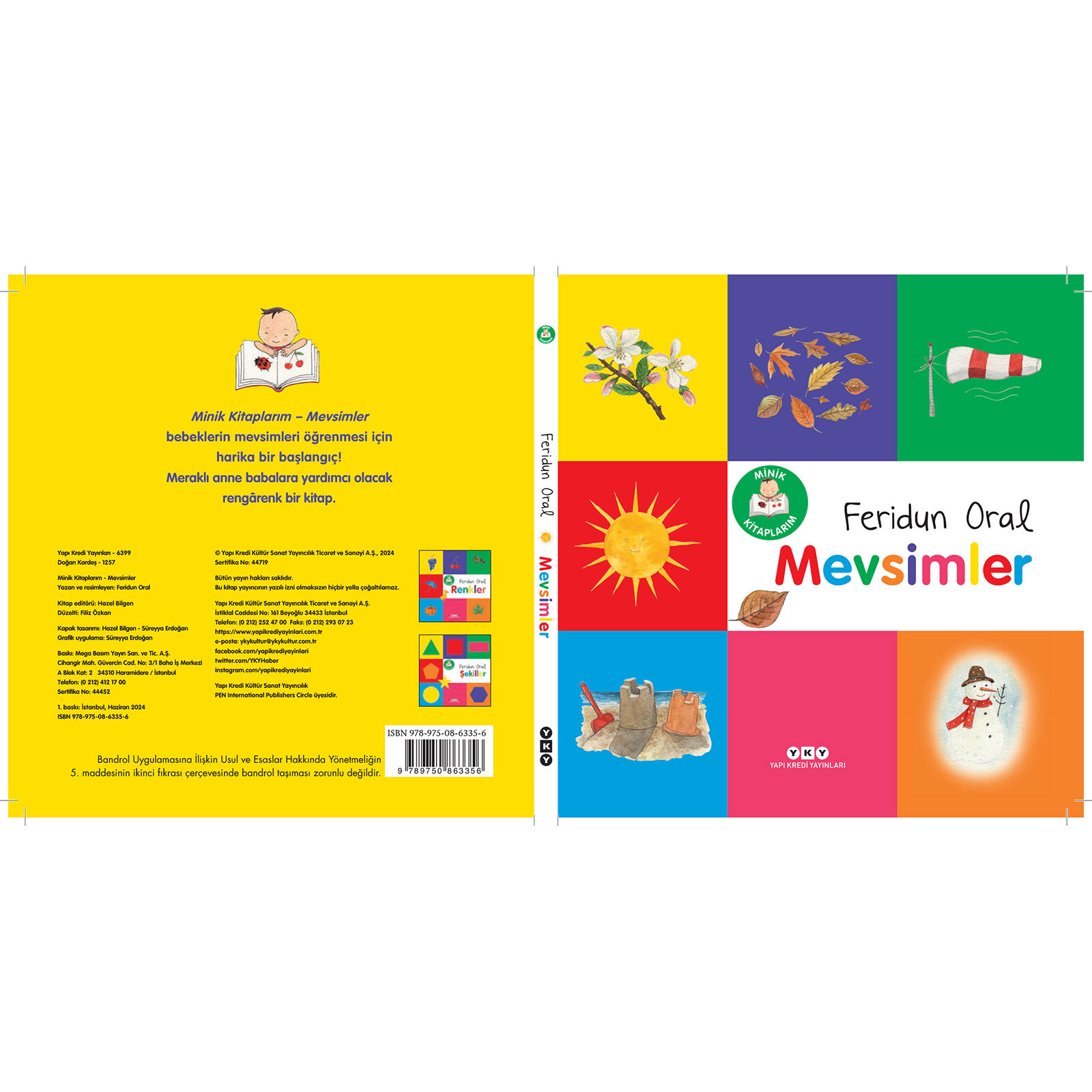 MİNİK KİTAPLARIM SERİSİ: MEVSİMLER