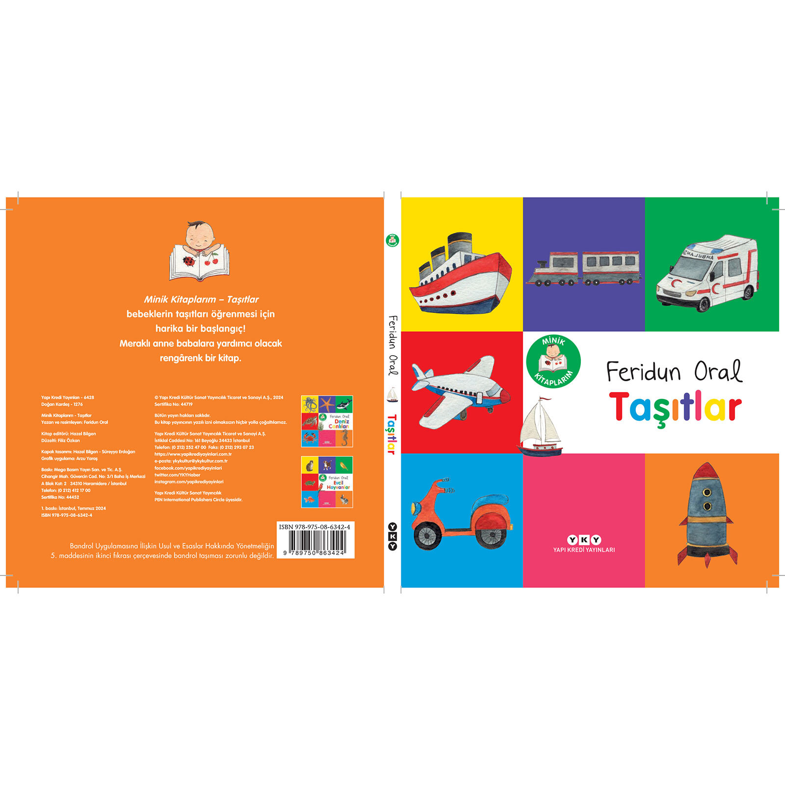 MİNİK KİTAPLARIM SERİSİ: TAŞITLAR