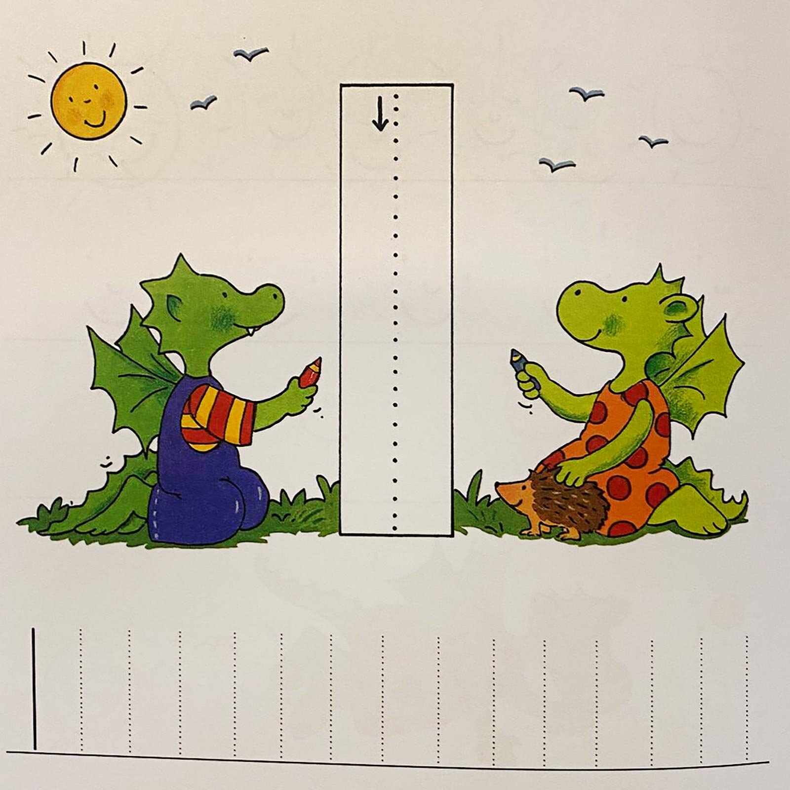 Minik Parmaklar-Çiziyor Minik Parmaklar-Çiziyor