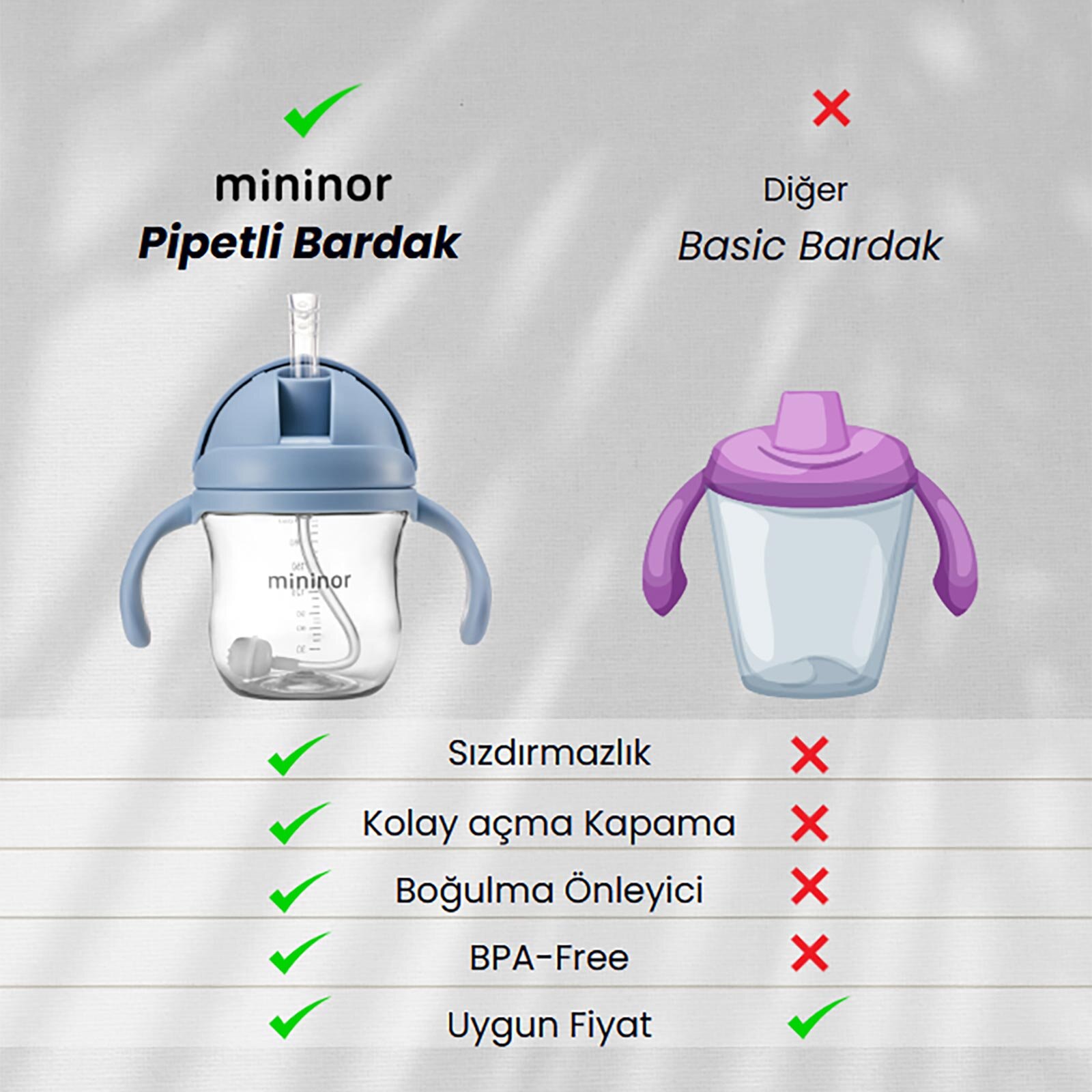 Tritan Alıştırma Bardağı 220 ml - Willow Green Tritan Alıştırma Bardağı 220 ml - Willow Green