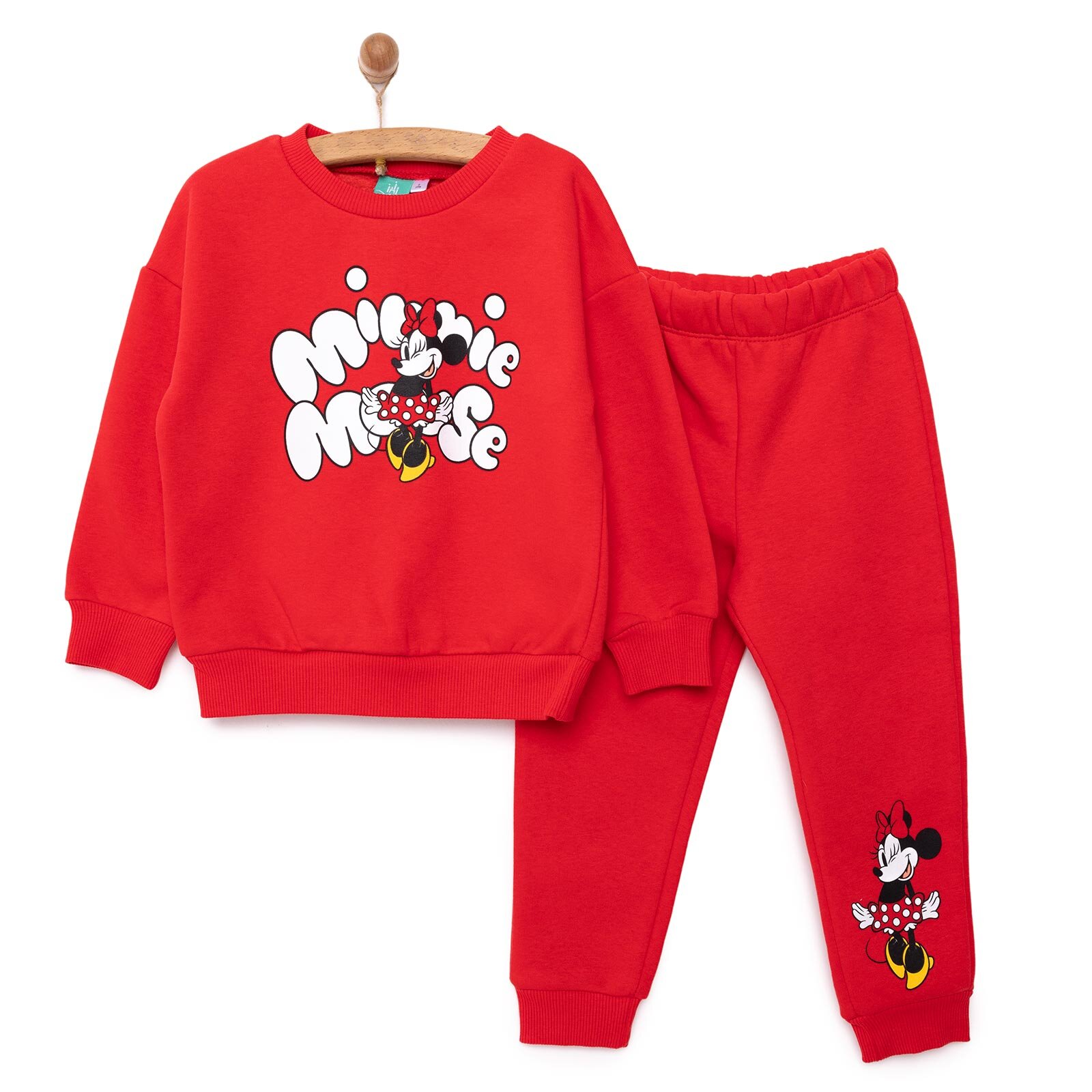 Minnie Mouse Kız Eşofman Takımı Kız Bebek