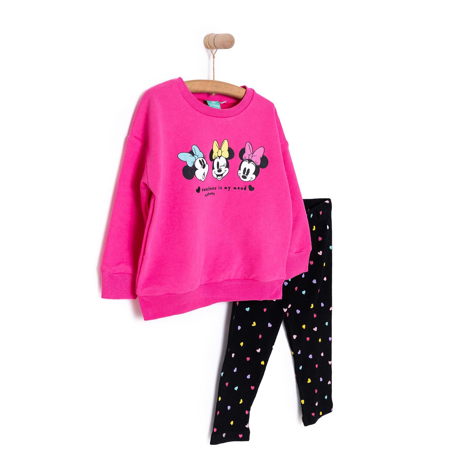 Minnie Mouse Kız Eşofman Takımı Kız Bebek Minnie Mouse Kız Eşofman Takımı Kız Bebek