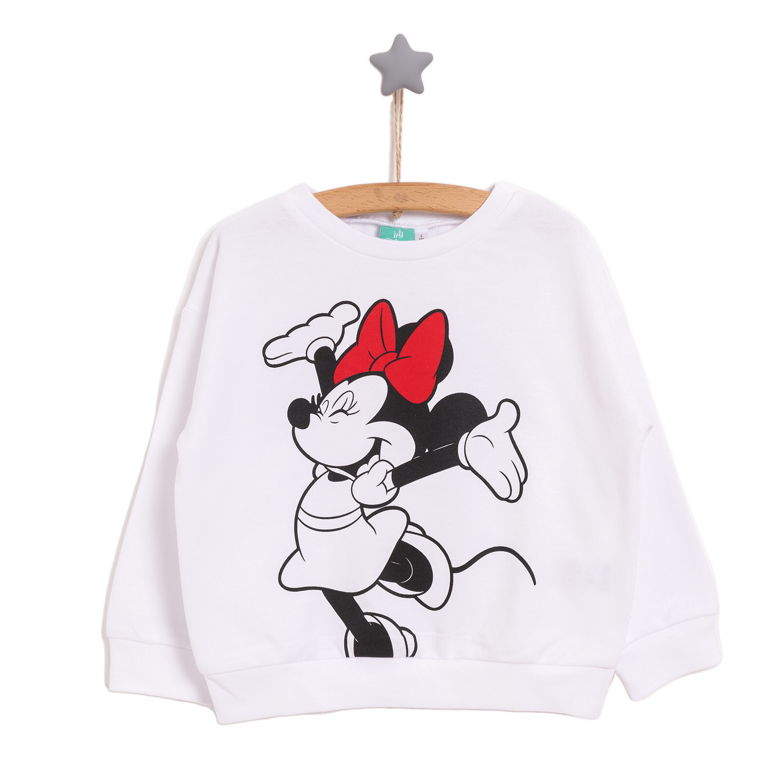 Minnie Mouse Kız Sweatshirt Kız Bebek Minnie Mouse Kız Sweatshirt Kız Bebek