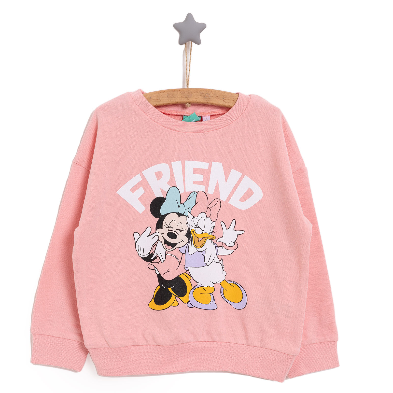 Minnie Mouse Kız Sweatshirt Kız Bebek Minnie Mouse Kız Sweatshirt Kız Bebek