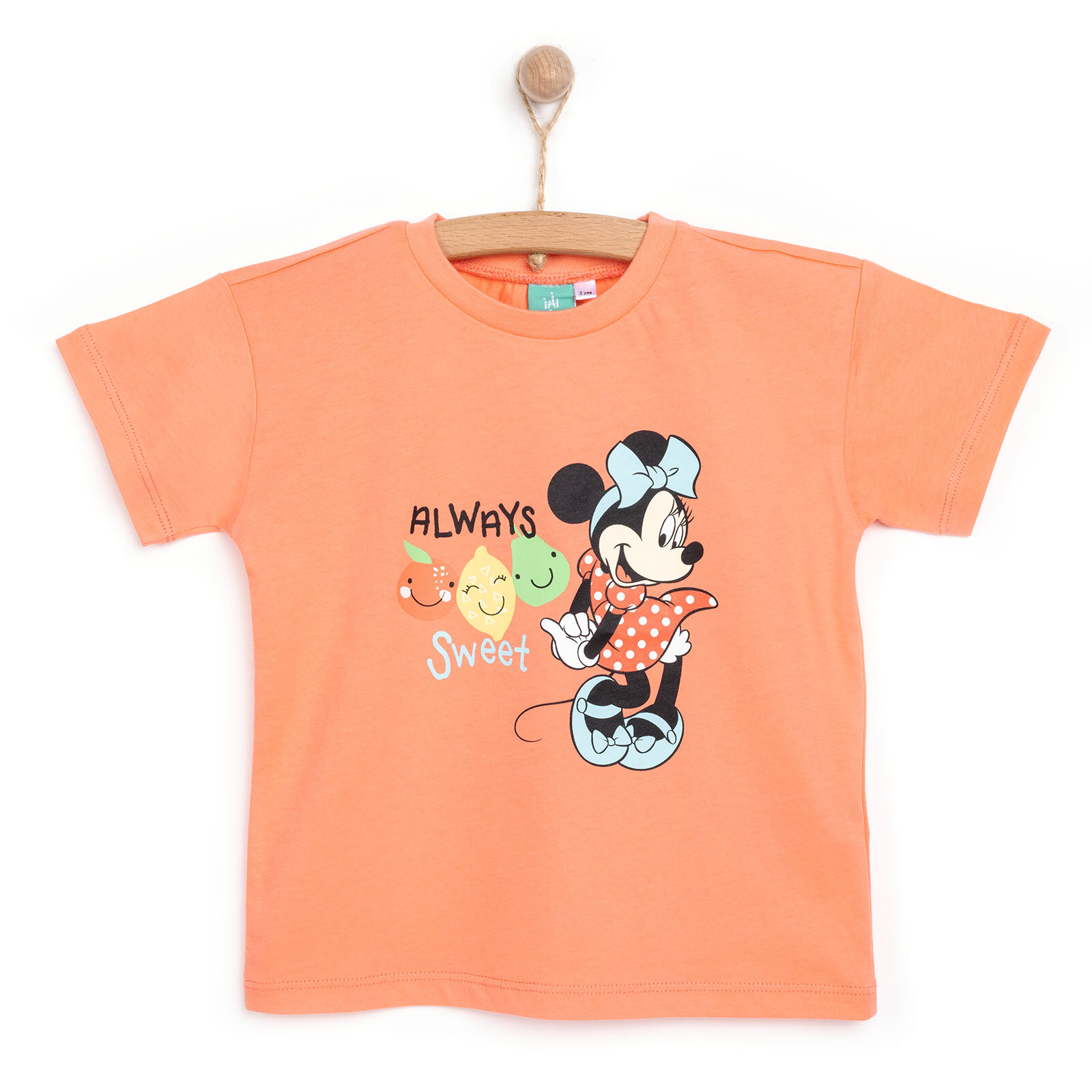 Minnie Mouse Kız Tshirt Kız Bebek Minnie Mouse Kız Tshirt Kız Bebek