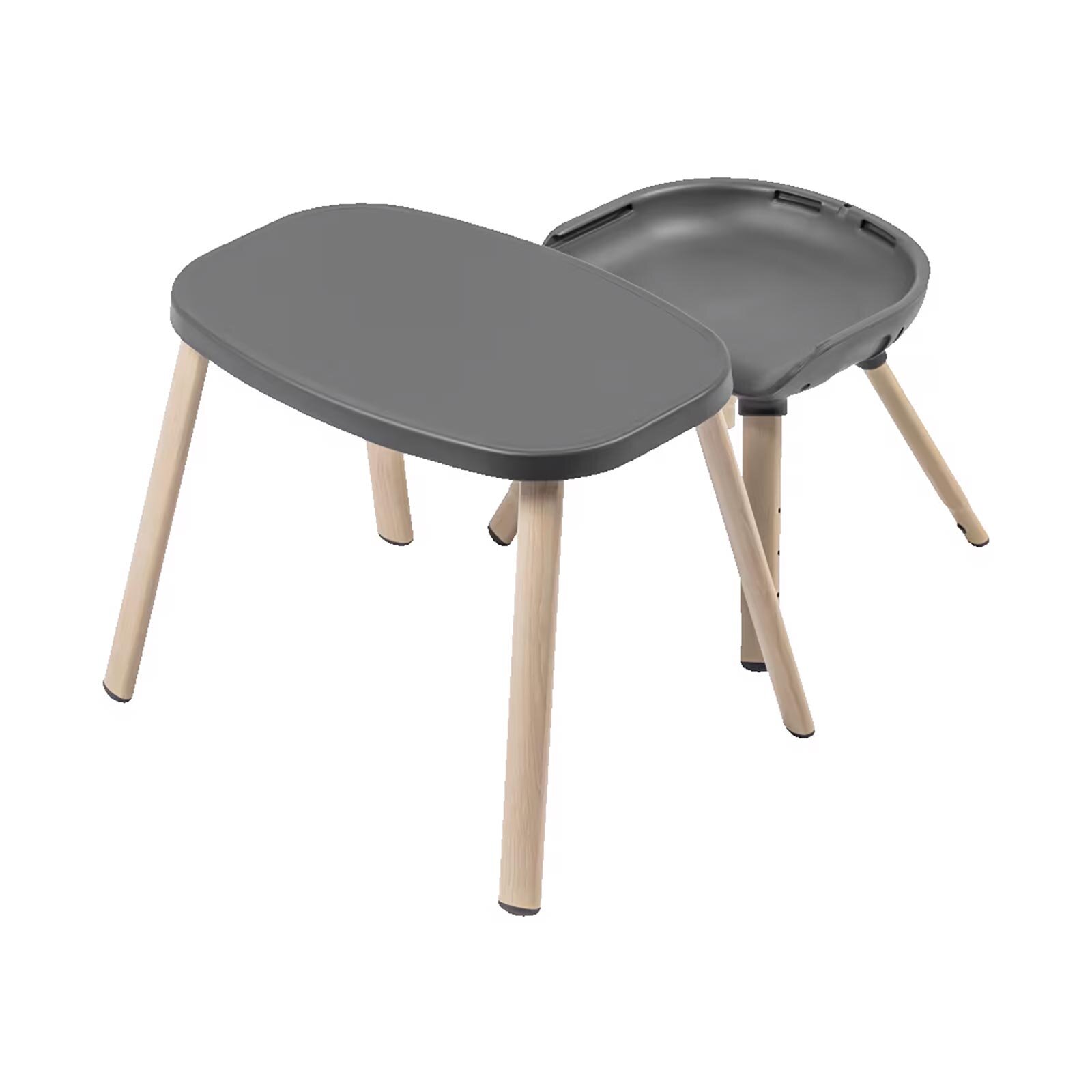 Moa 4’i Bir Arada Çok Fonksiyonlu Mama Sandalyesi Yükseltici Tabure Yazı Masası Beyond