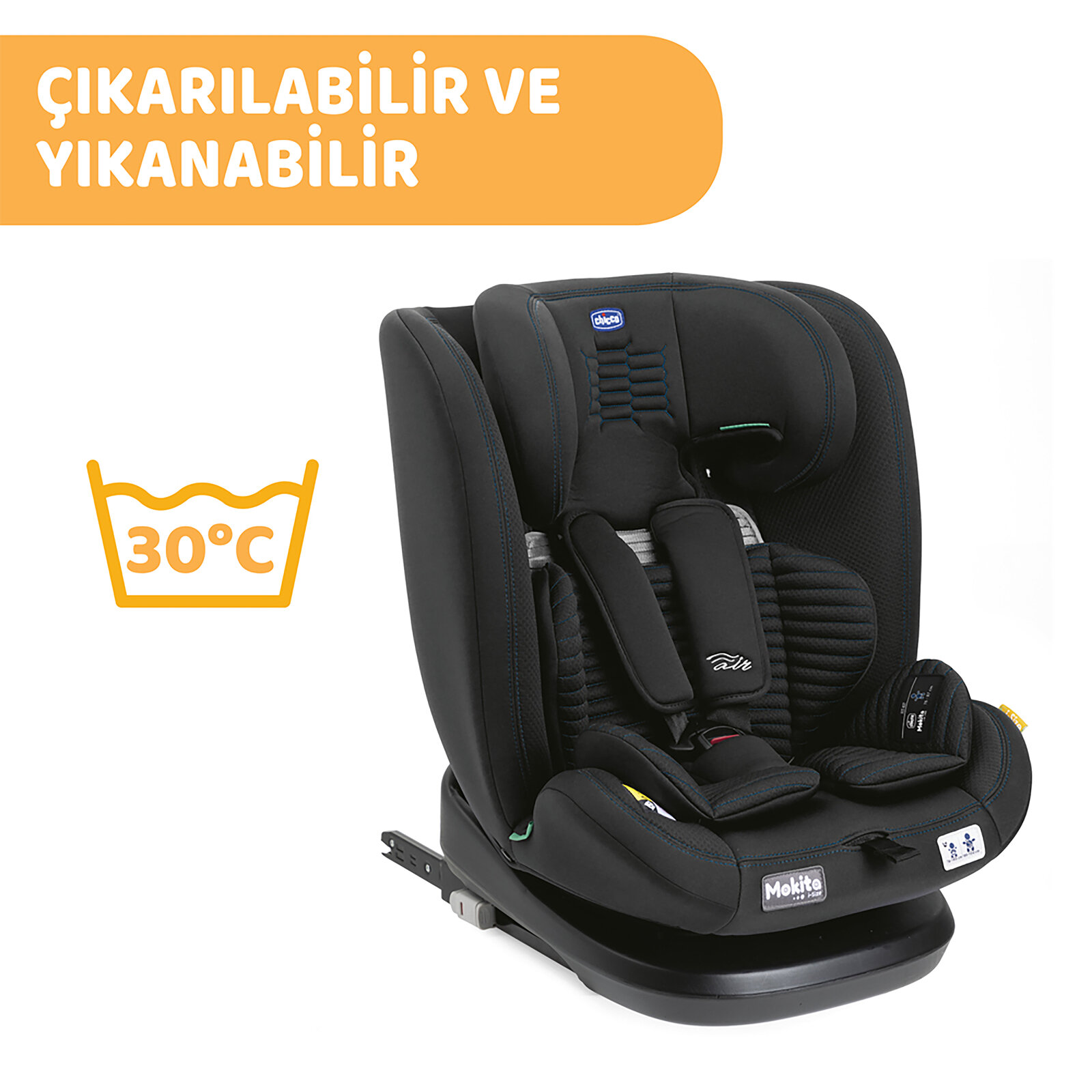Mokita I-Size Oto Koltuğu 76-150 cm - 9-36 Kg Mokita I-Size Oto Koltuğu 76-150 cm - 9-36 Kg