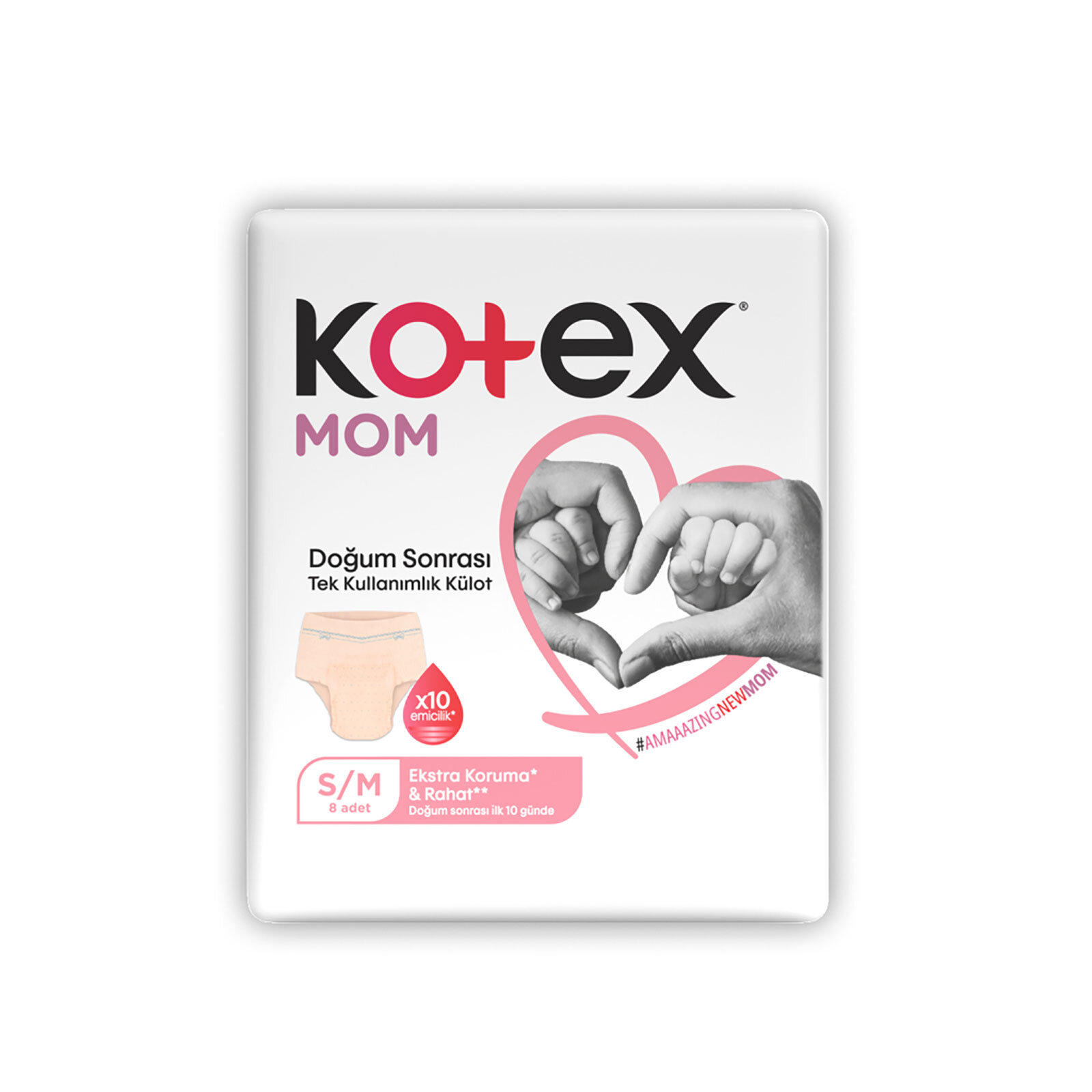 Mom Doğum Sonrası Emici Külot S/M (8X6)