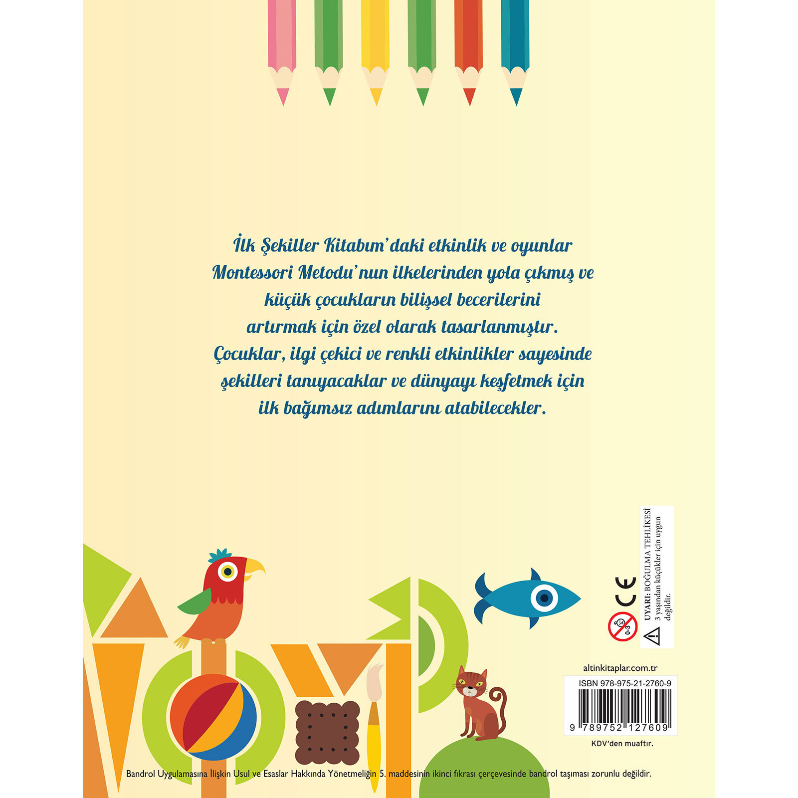 Montessori Kazanımlar Dünyası-Şekiller Montessori Kazanımlar Dünyası-Şekiller