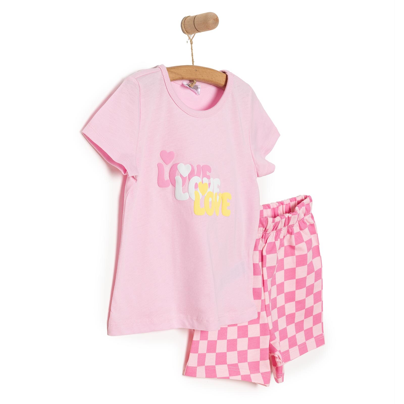 Motto Girl Tshirt-Şort