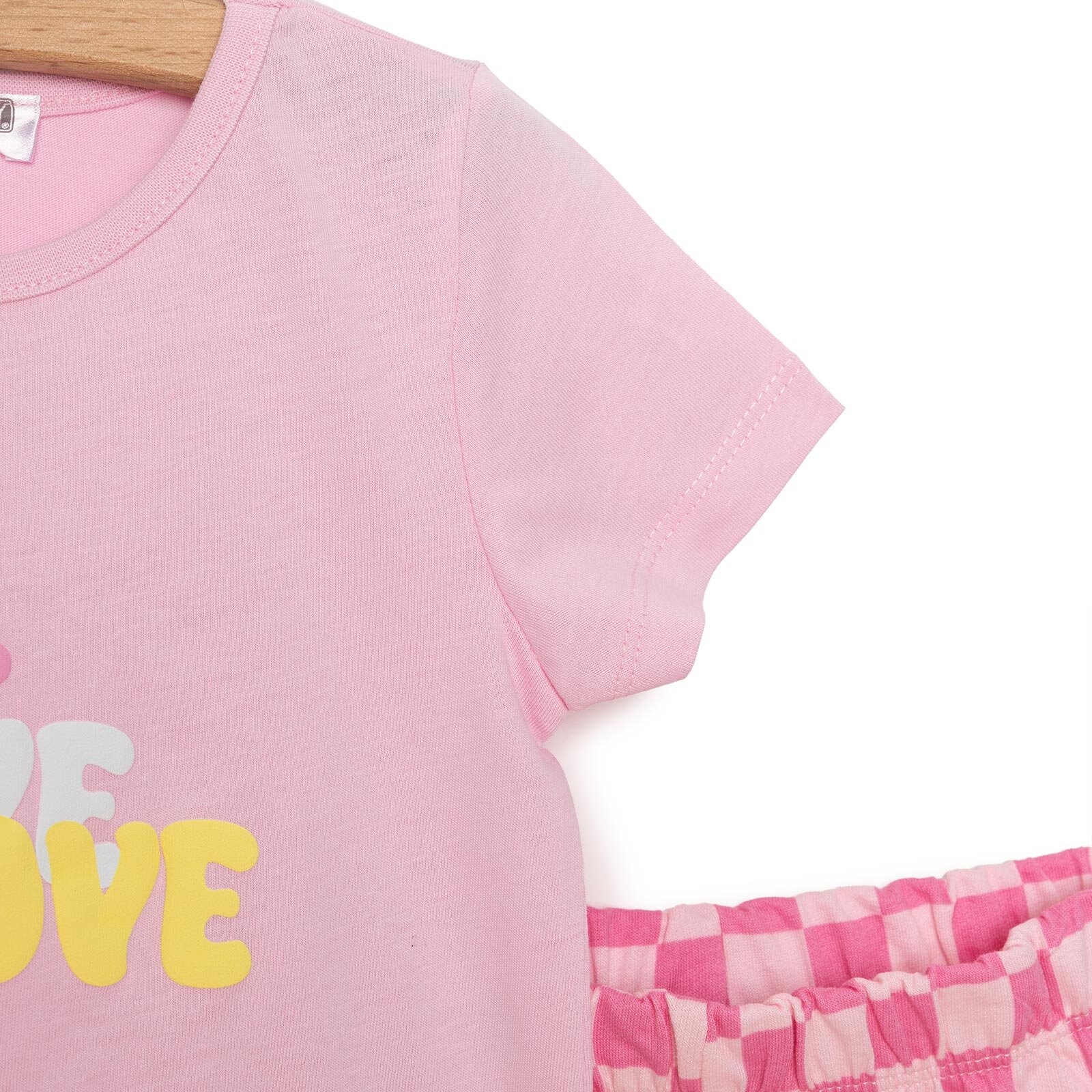 Motto Girl Tshirt-Şort