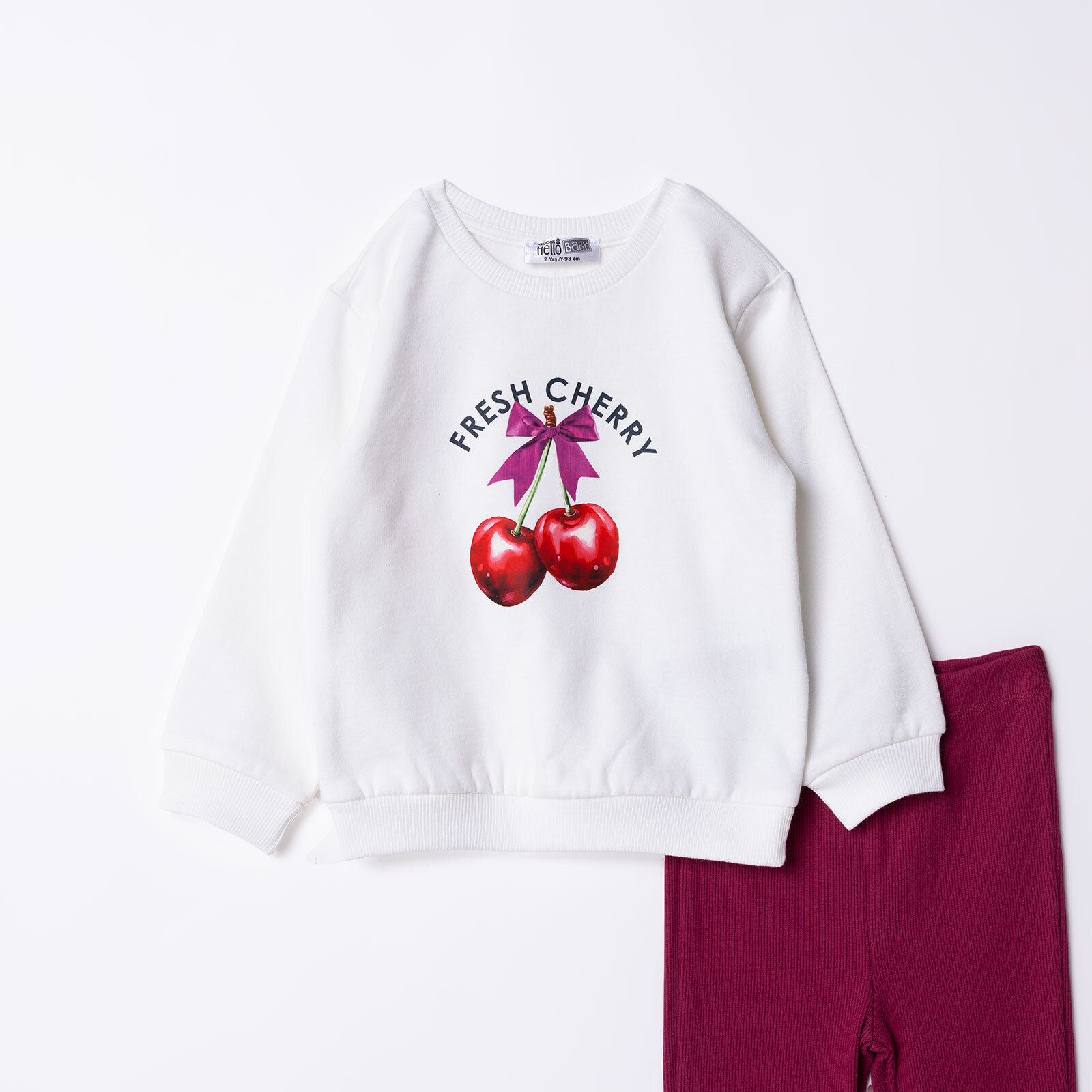 Motto Girl Sweatshirt - Tayt Motto Girl Sweatshirt - Tayt