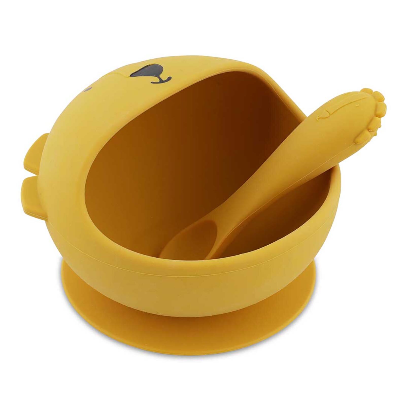 Mr. Lion - Silikon Bebek Yemek Seti