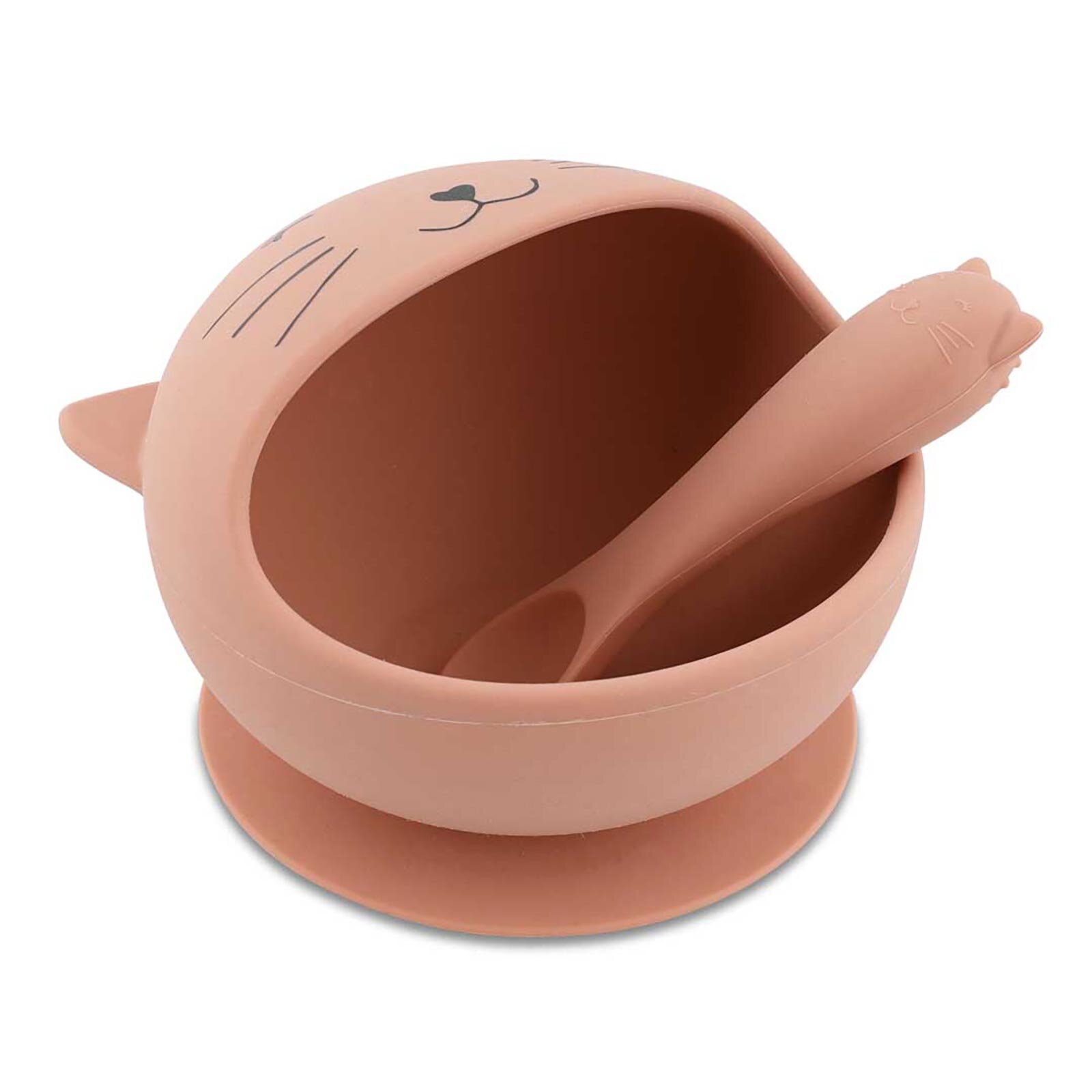 Mrs. Cat - Silikon Bebek Yemek Seti