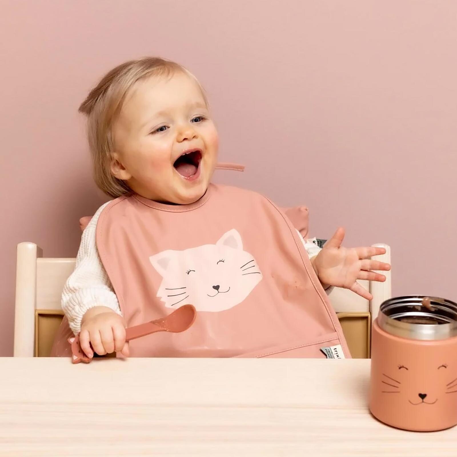 Mrs. Cat -Sıvı Geçirmez 2li Mama Önlüğü Mrs. Cat -Sıvı Geçirmez 2li Mama Önlüğü