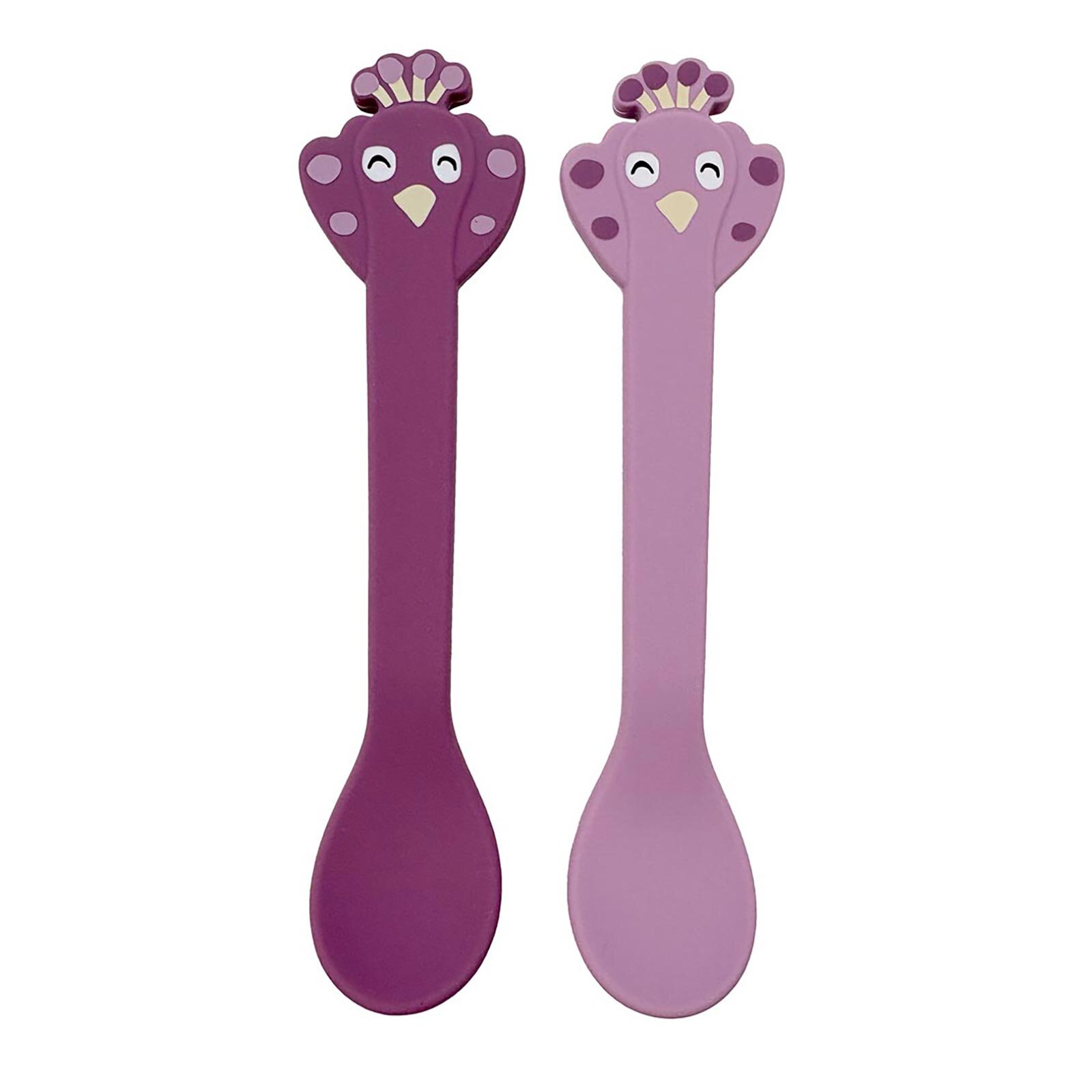 Mrs. Peacock - Silikon 2li Kaşık Seti