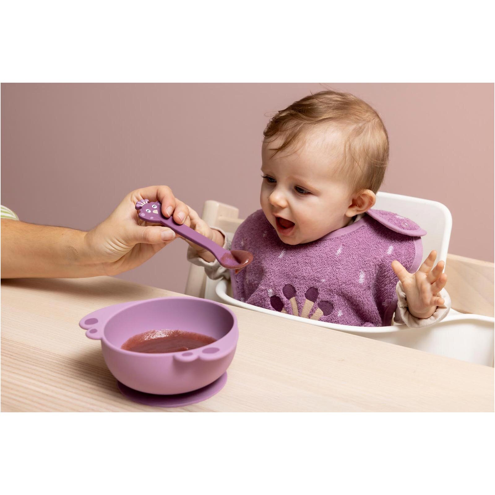 Mrs. Peacock - Silikon 2li Kaşık Seti