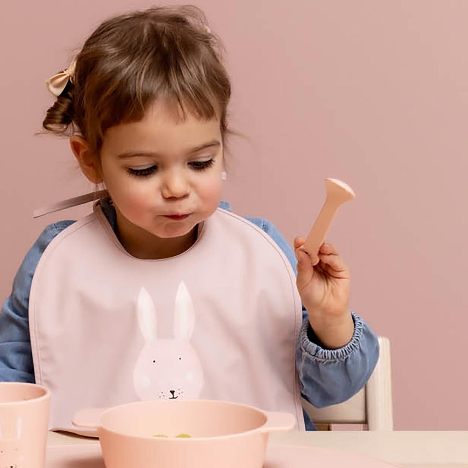 Mrs. Rabbit - Silikon 2li Kaşık Seti Mrs. Rabbit - Silikon 2li Kaşık Seti