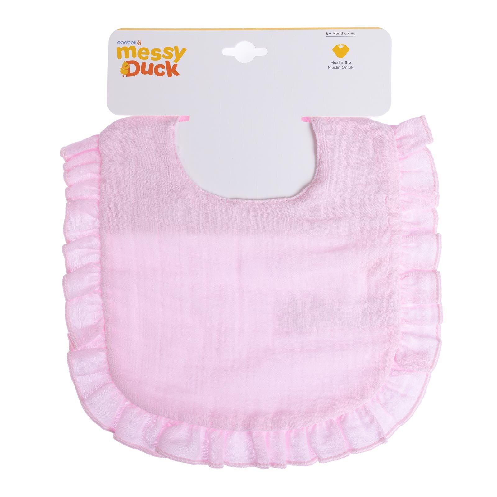 Müslin Fırfırlı Mama Önlük