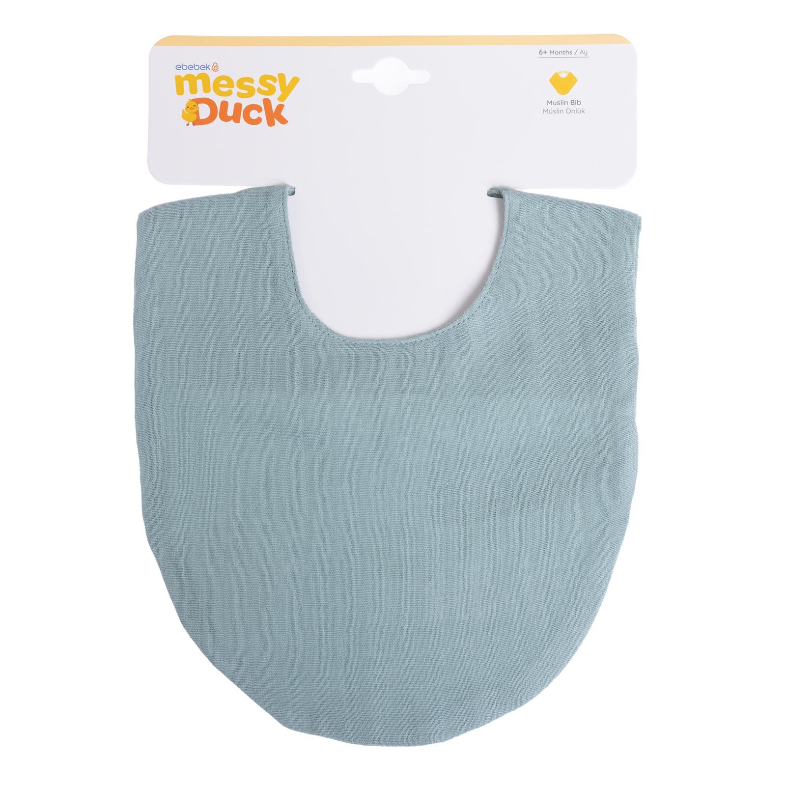 Müslin Fırfırsız Mama Önlük