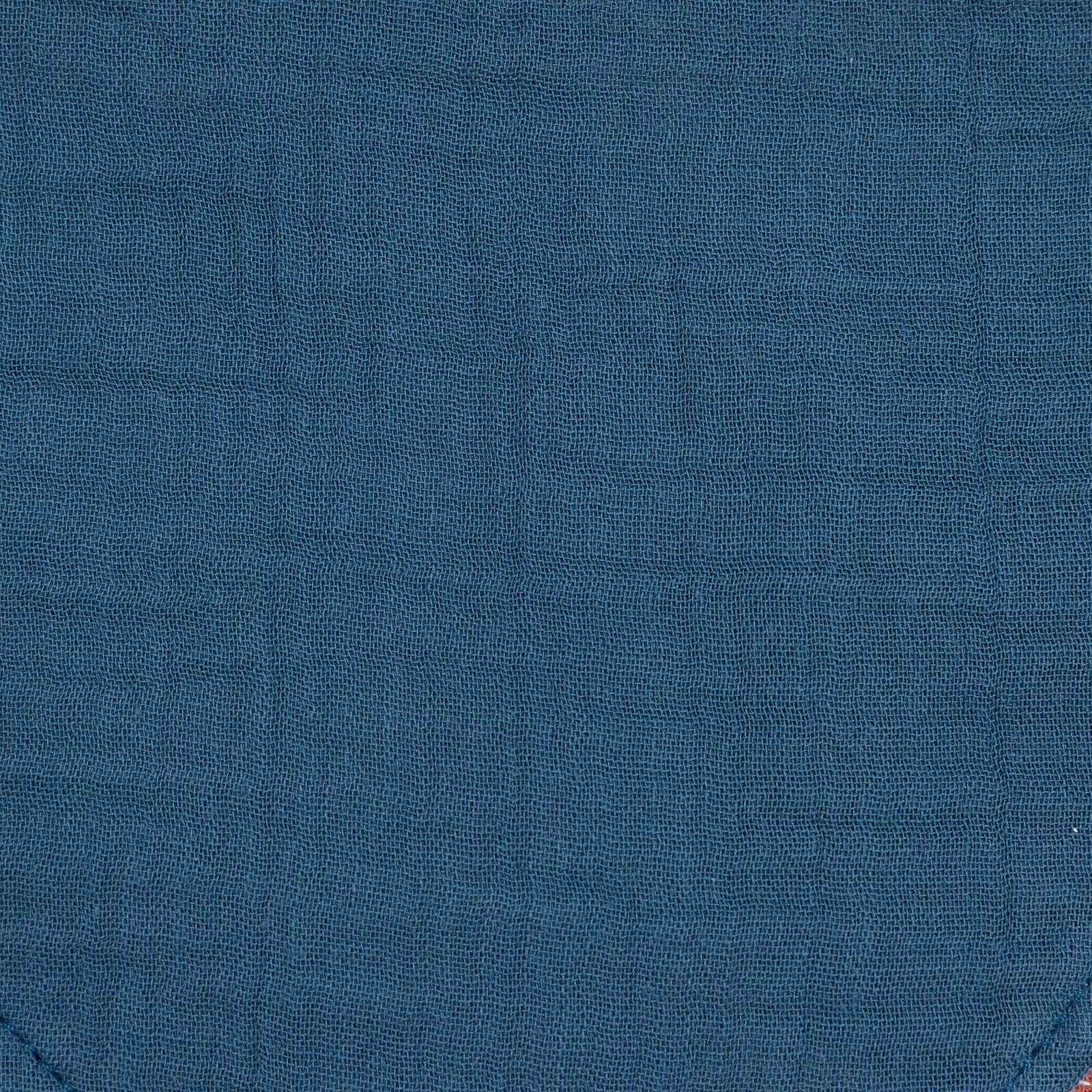 Müslin Fular Önlük 2'li Kiremit - Mavi