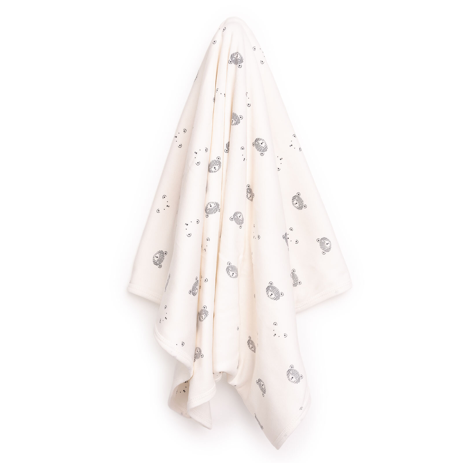 Mutlu Ayı Desenli Battaniye Erkek Bebek