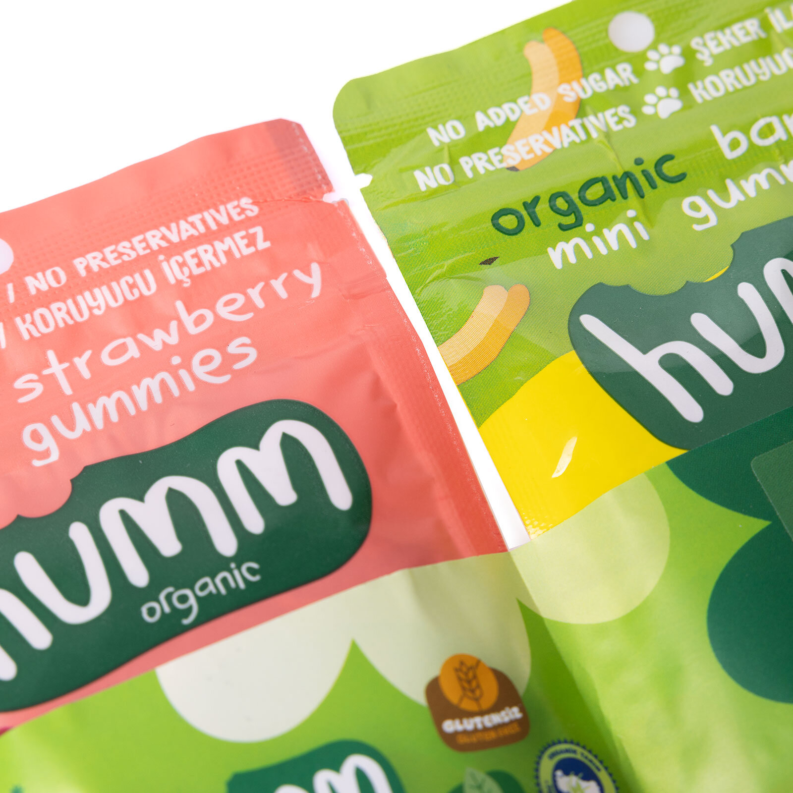 Muzlu&Çilekli Mini Küpler 2x30g Muzlu&Çilekli Mini Küpler 2x30g