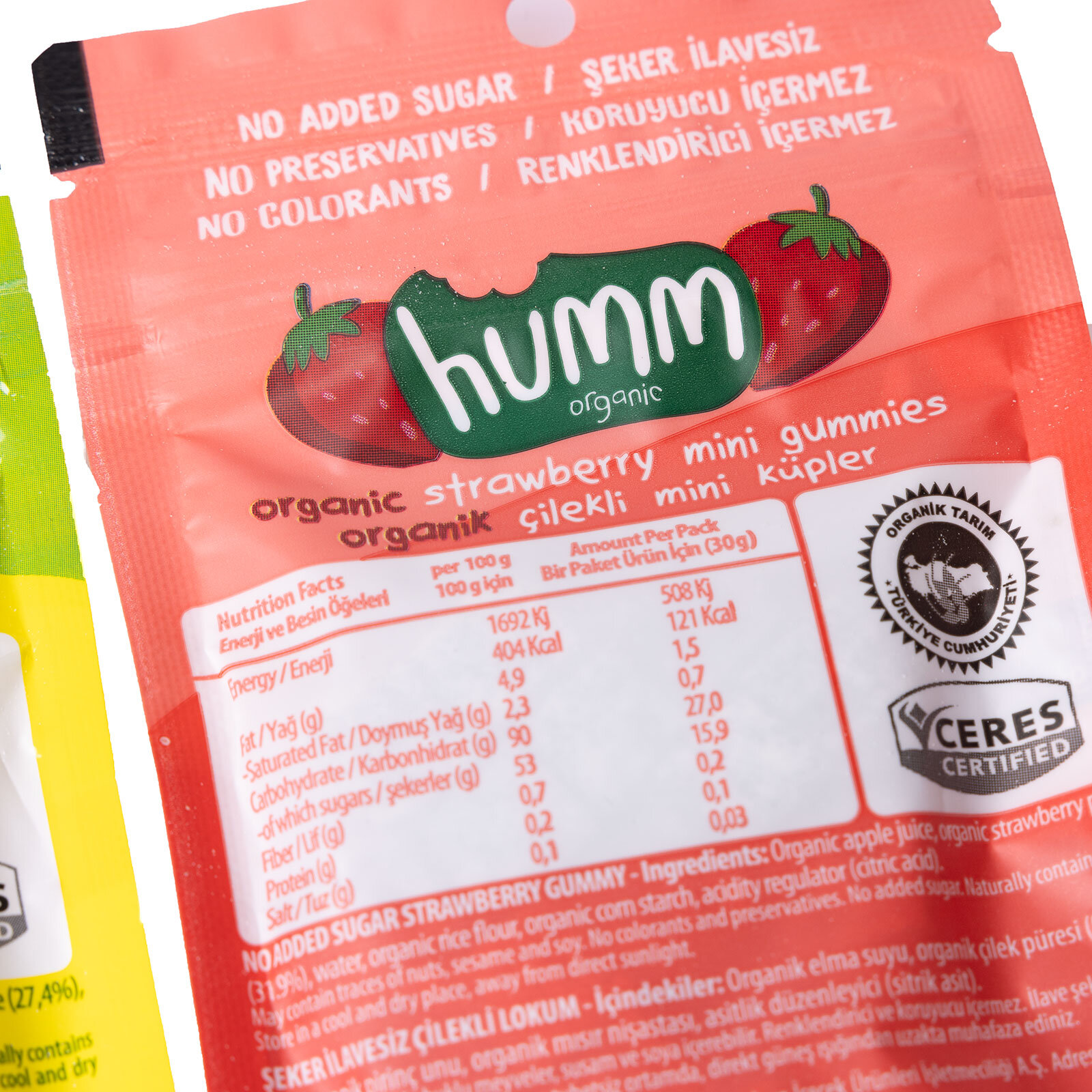 Muzlu&Çilekli Mini Küpler 2x30g Muzlu&Çilekli Mini Küpler 2x30g