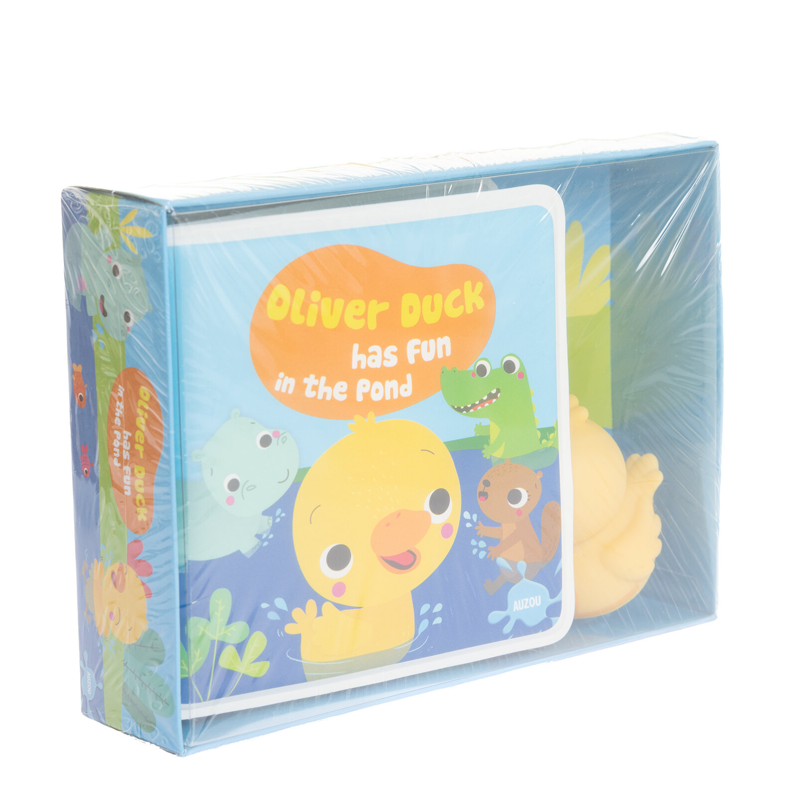 My First Bath Book & Toy: Oliver Duck Has Fun in the Pond