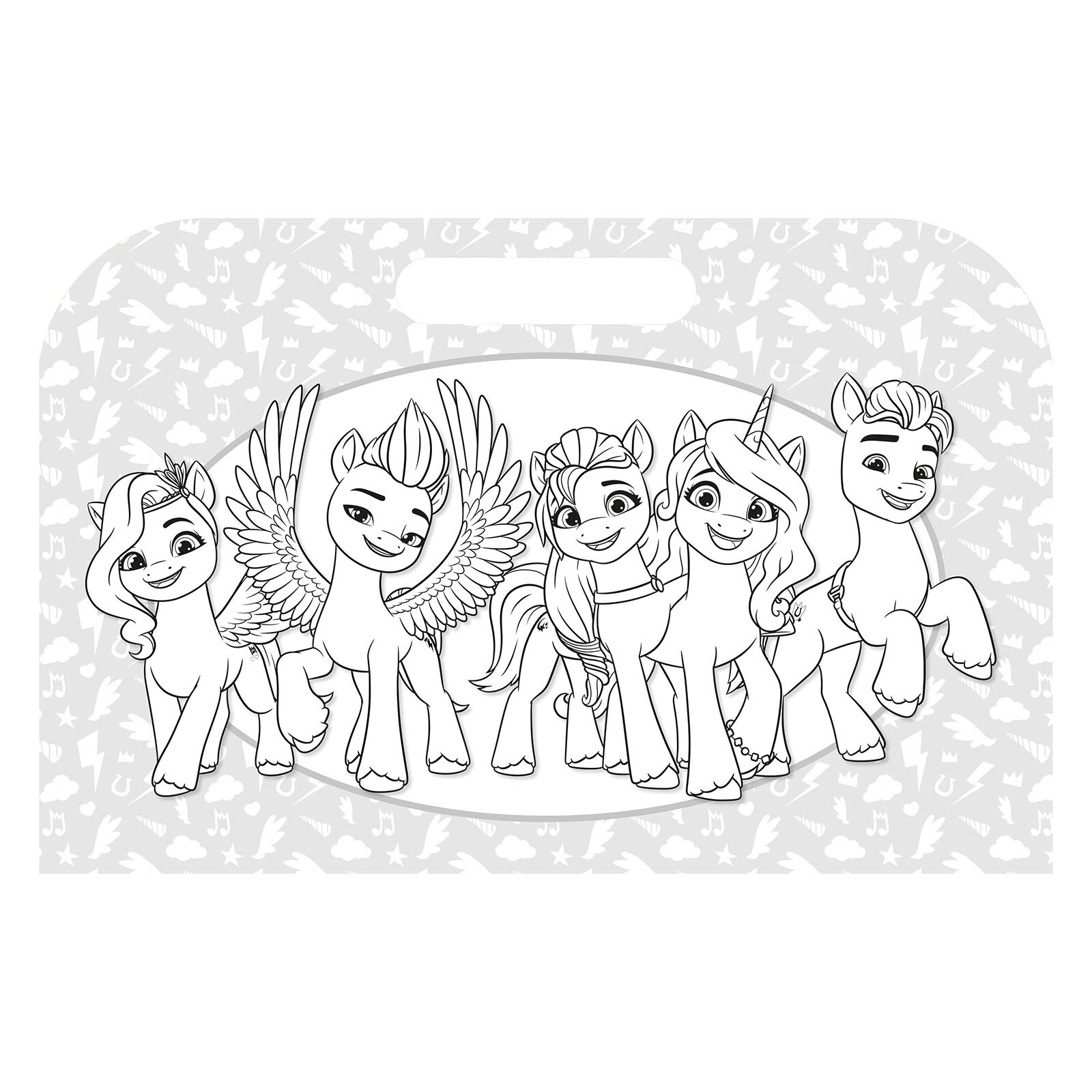 My Little Pony Çıkartma Hediyeli Boyama Kitabı