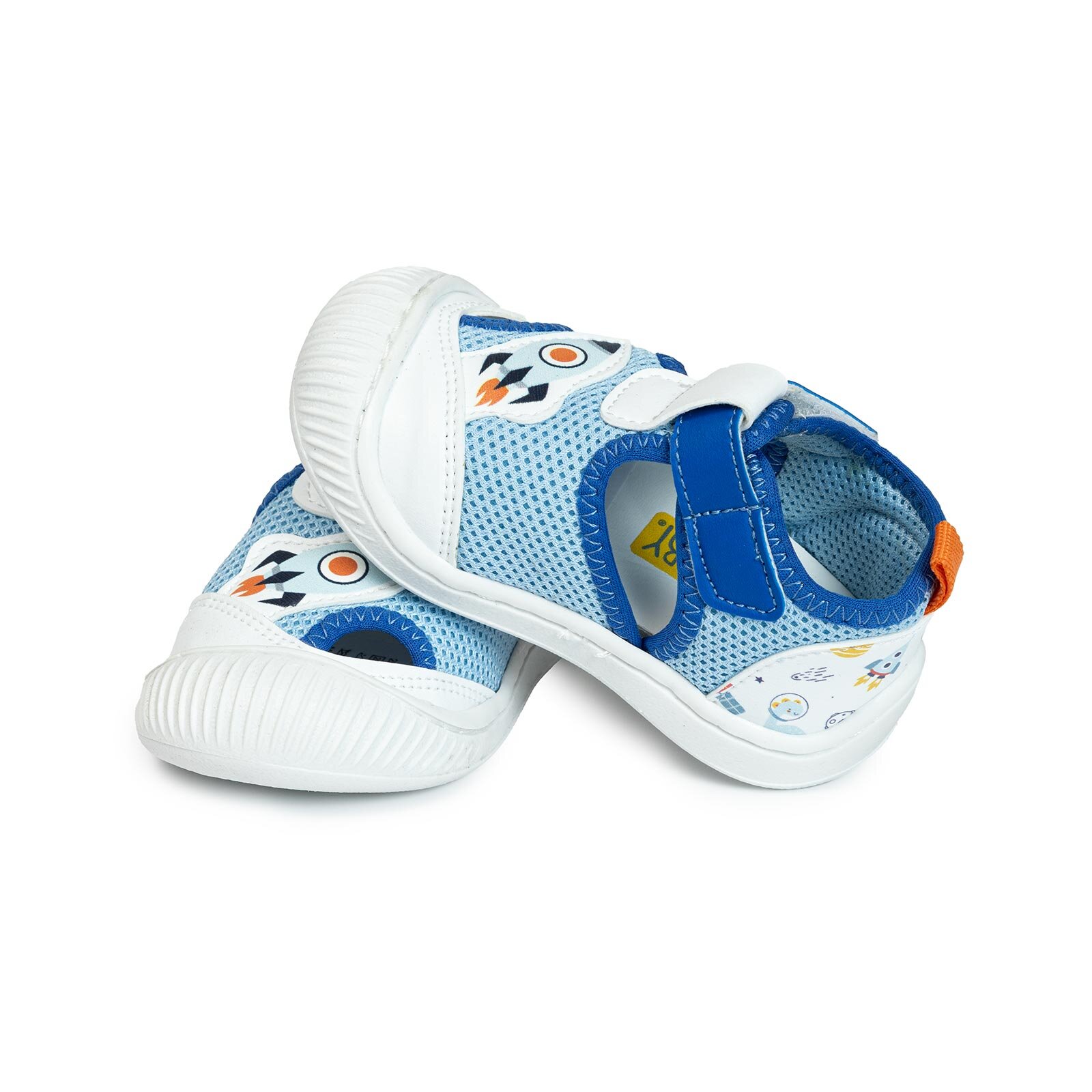 Nakışlı File Erkek Sandalet Erkek Bebek