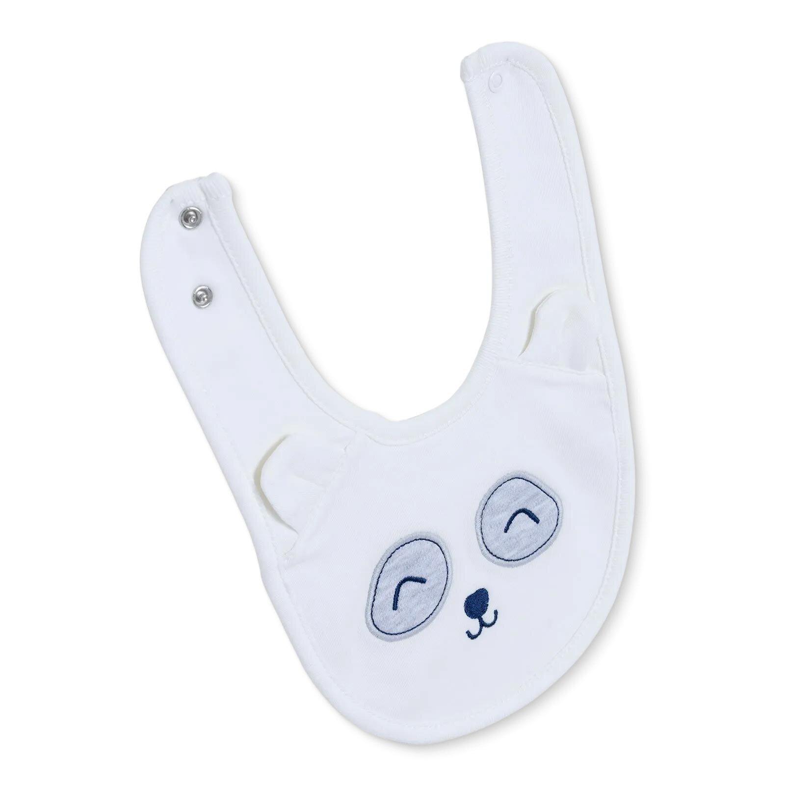 Nakışlı Kulaklı Mama Önlük - Unisex