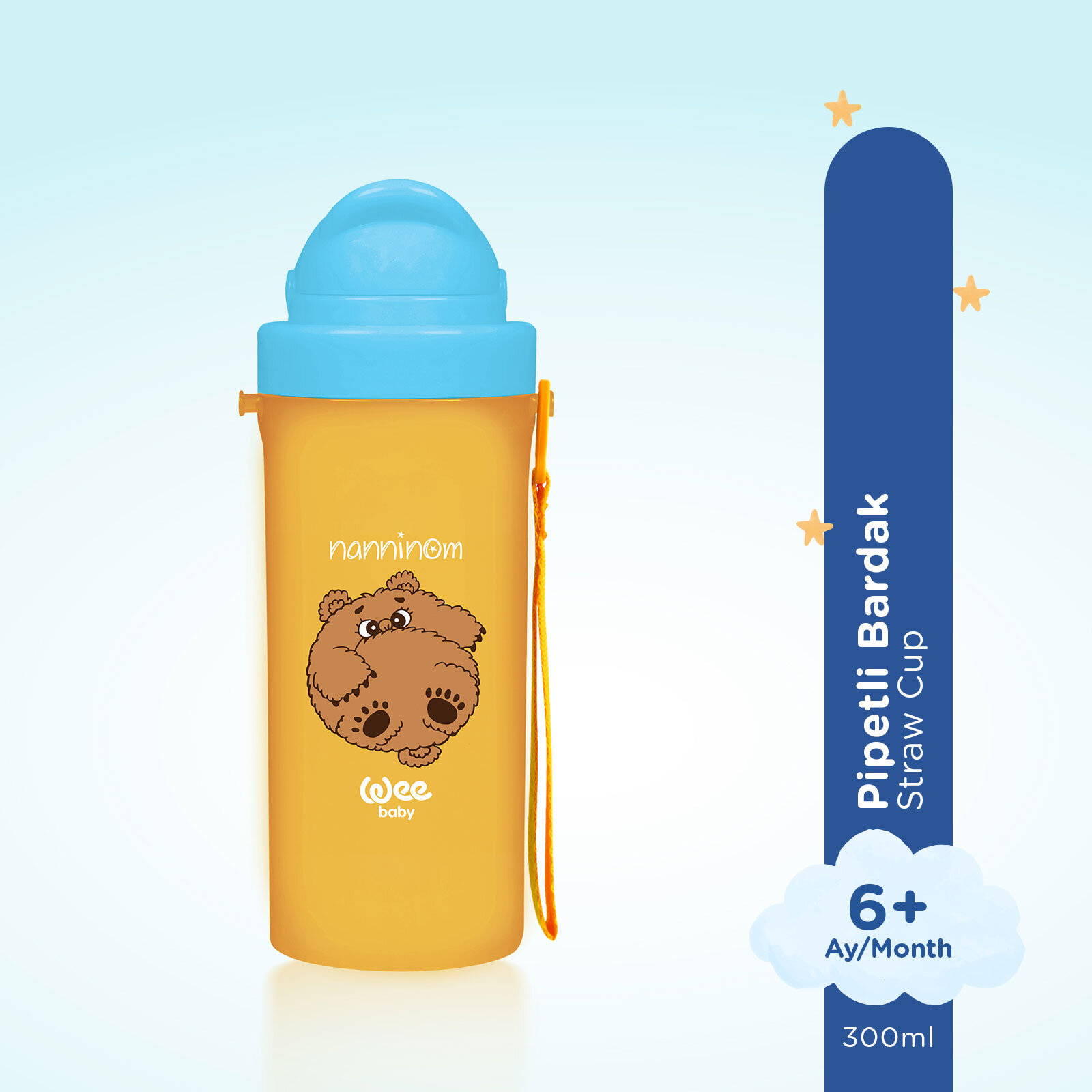 Nanninom Pipetli Bardak 300 ml