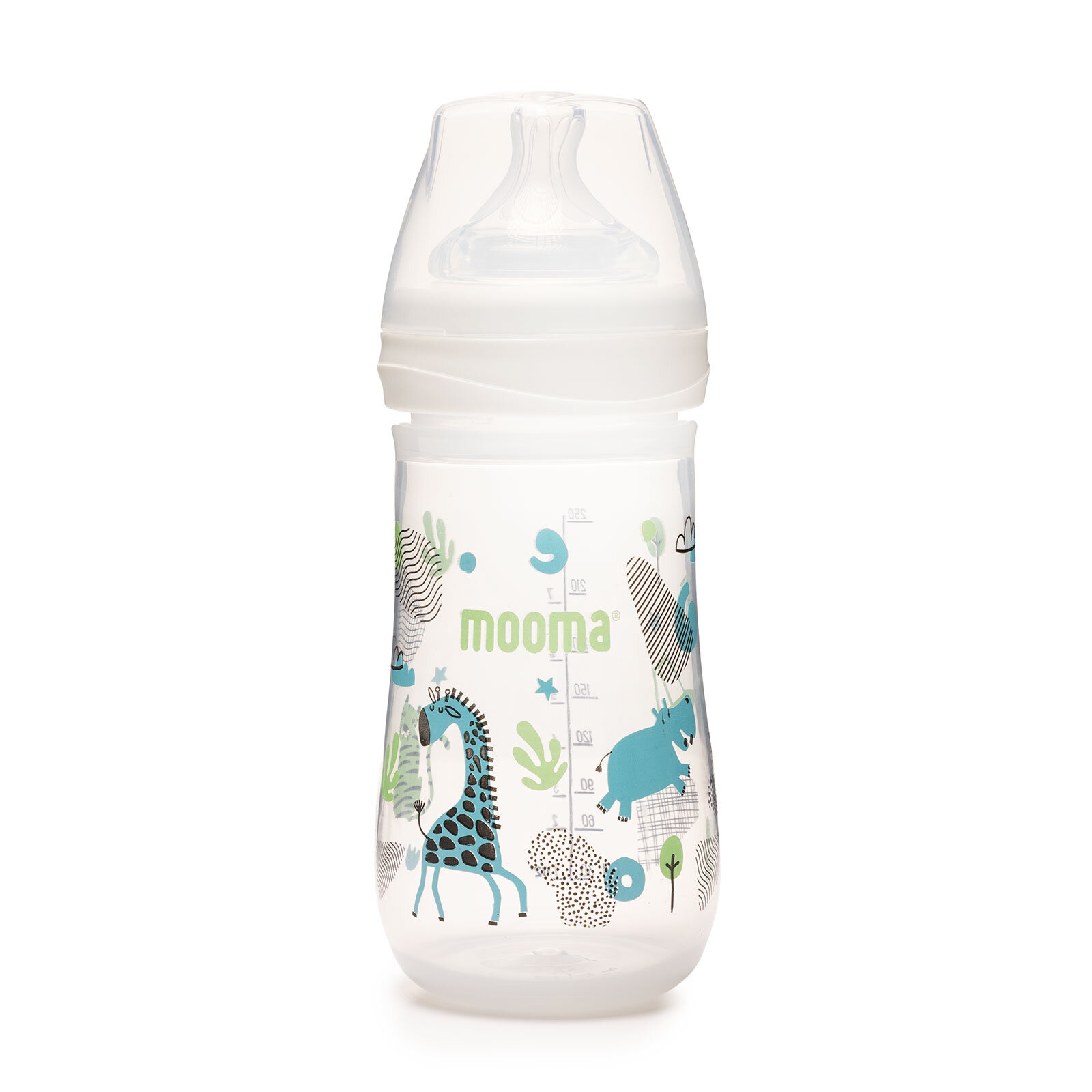 Neeko Hayvan Desenli Biberon 250 ml Hızlı Akış