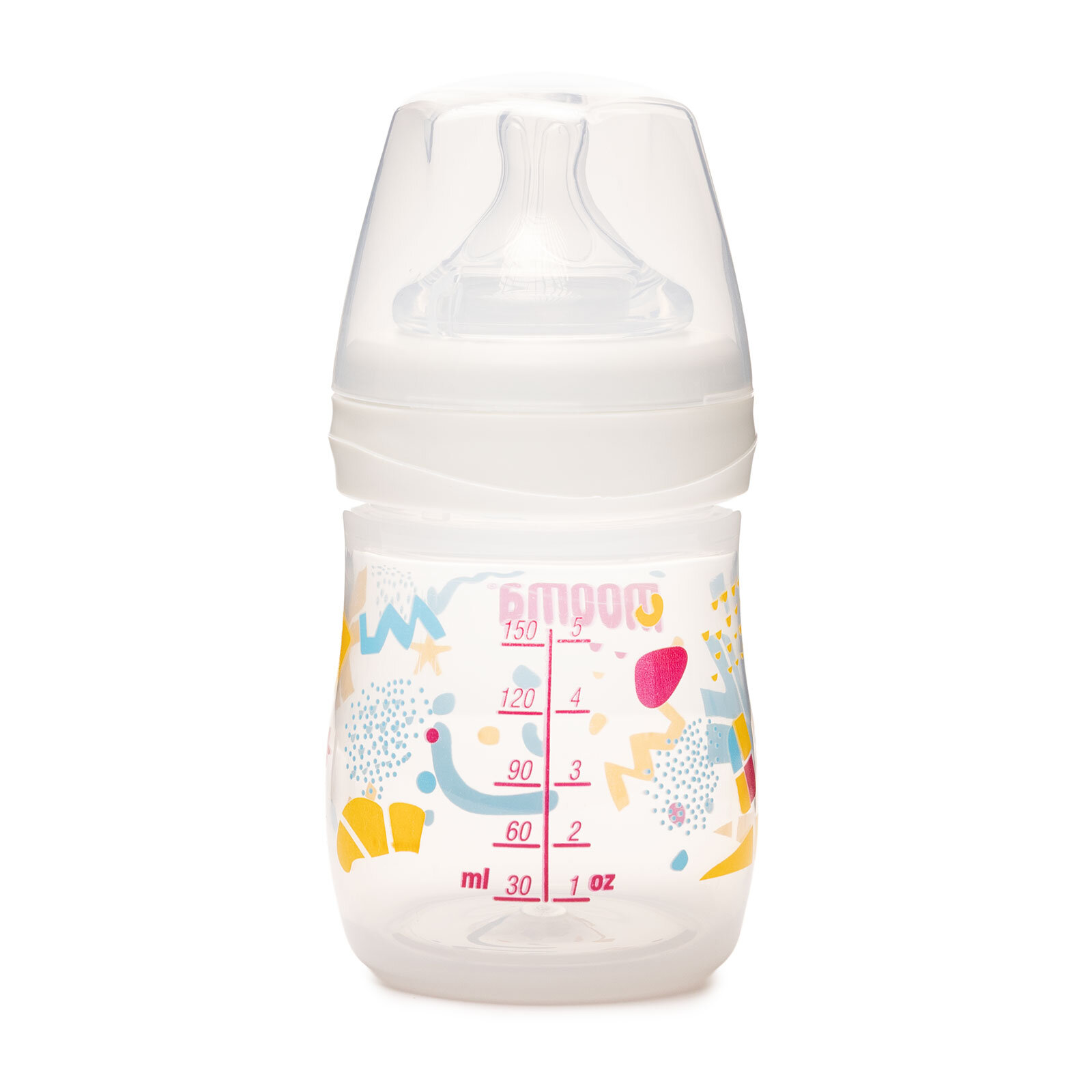 Neeko Konfeti Desenli Biberon 150 ml Yavaş Akış