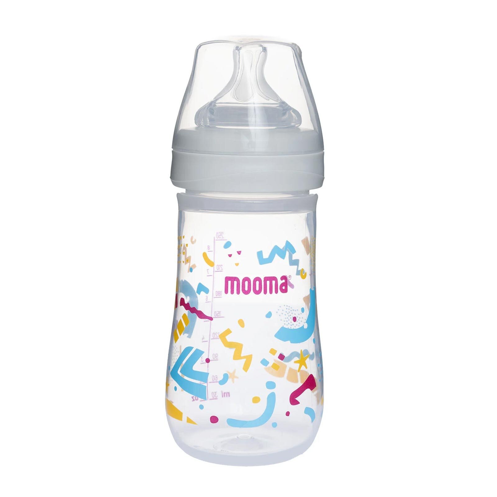 Neeko Konfeti Desenli Biberon 250 ml Hızlı Akış