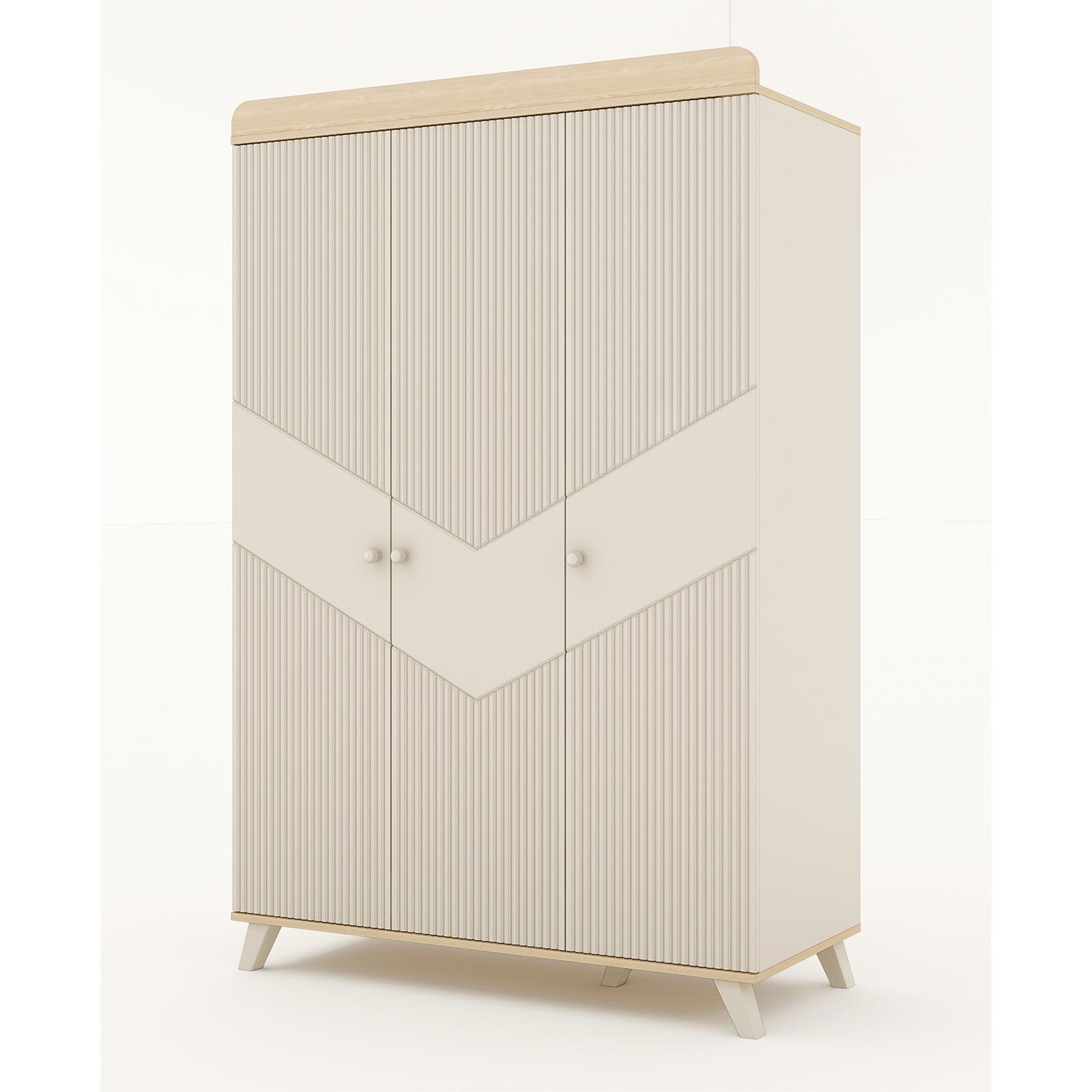 Nefin 3 Kapaklı Dolap