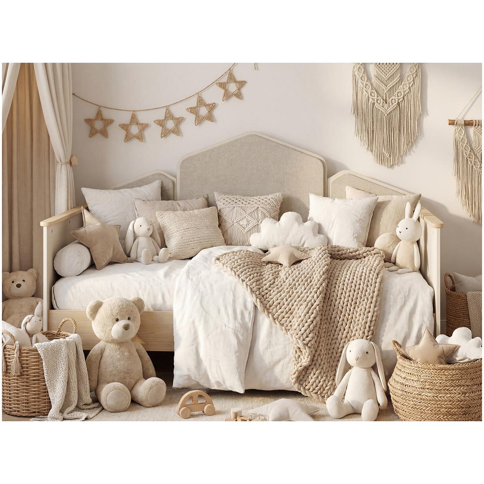 Nefin Sedir Karyola 90X190