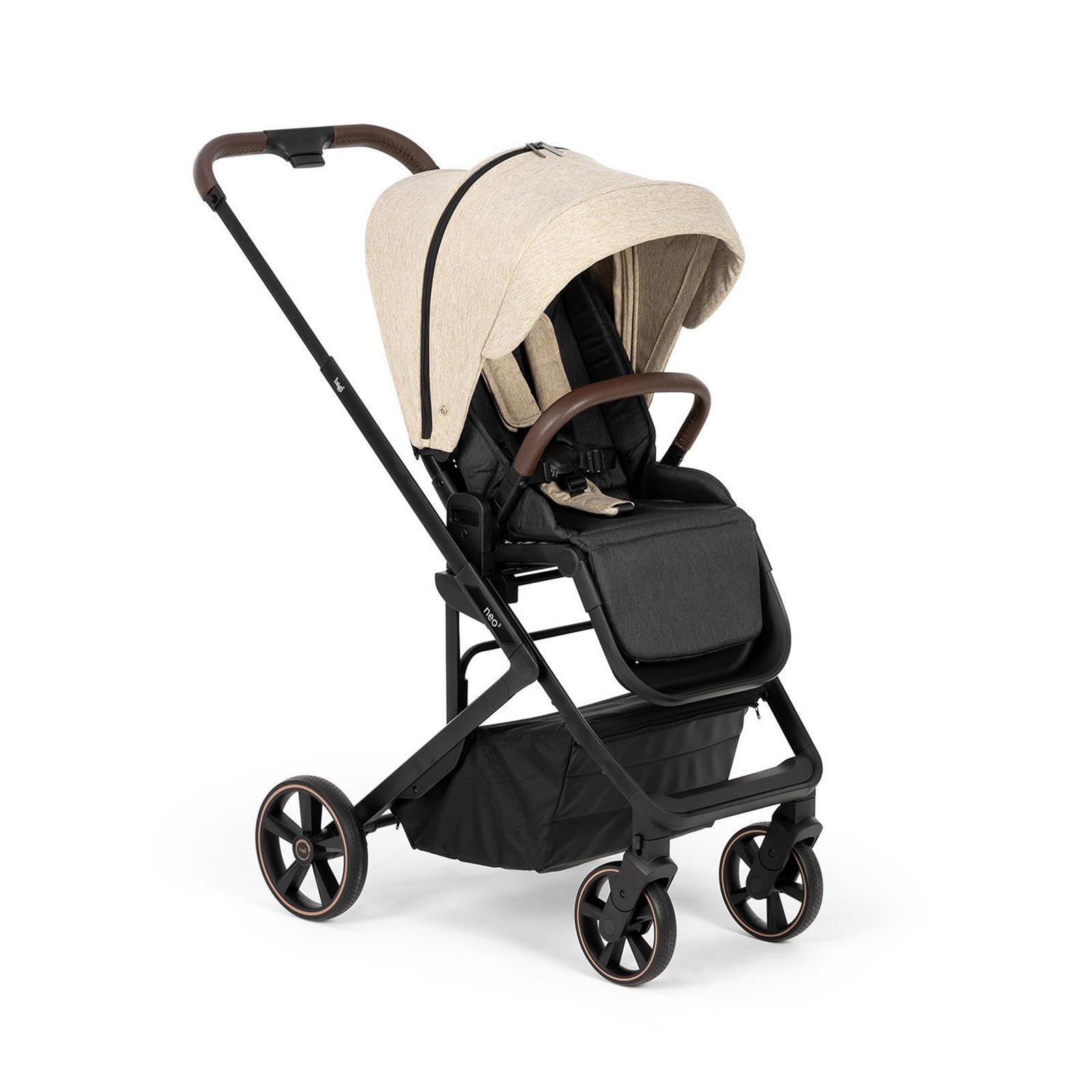 Neo 2 Cosmo Travel Sistem Bebek Arabası Beige - Black