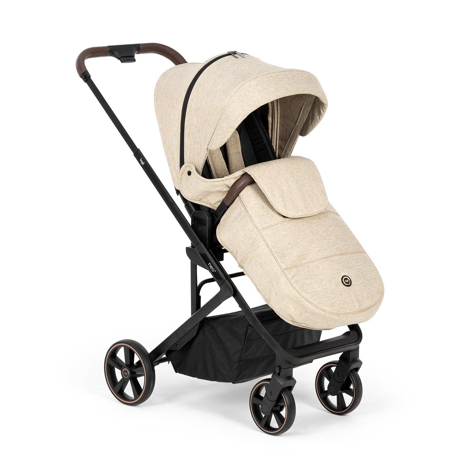 Neo 2 Cosmo Travel Sistem Bebek Arabası Beige - Black