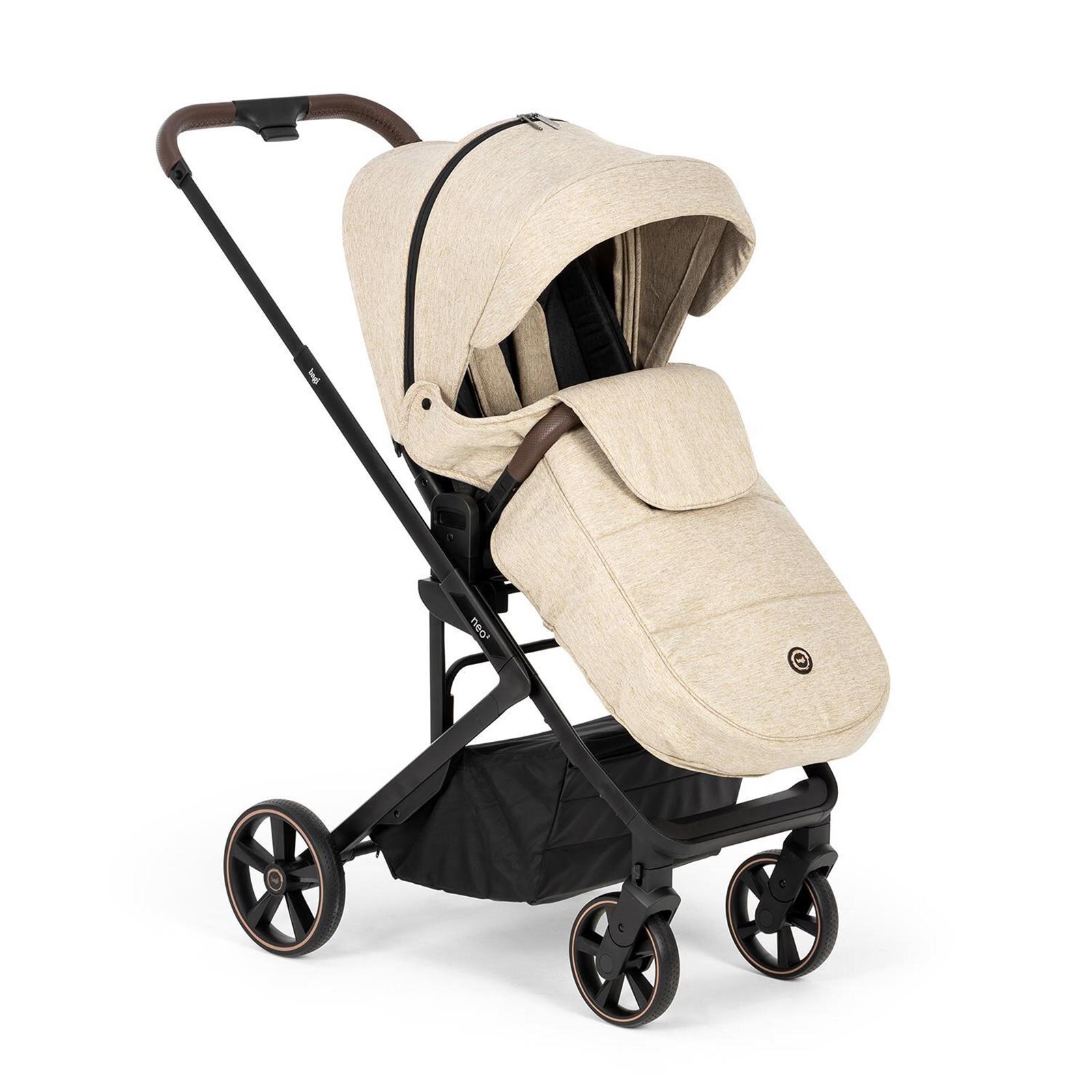 Neo 2 Cosmo Travel Sistem Bebek Arabası Beige - Black