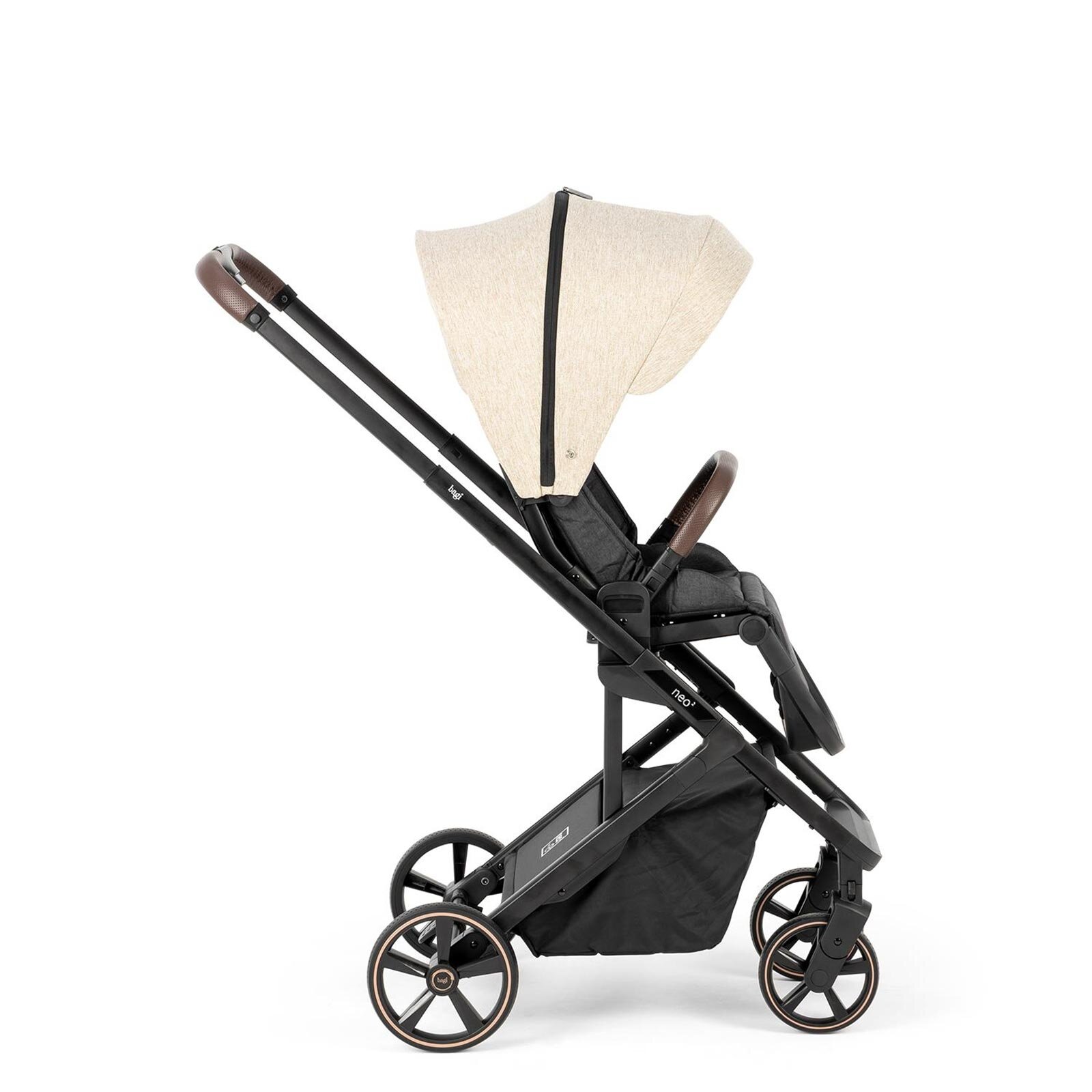 Neo 2 Cosmo Travel Sistem Bebek Arabası Beige - Black