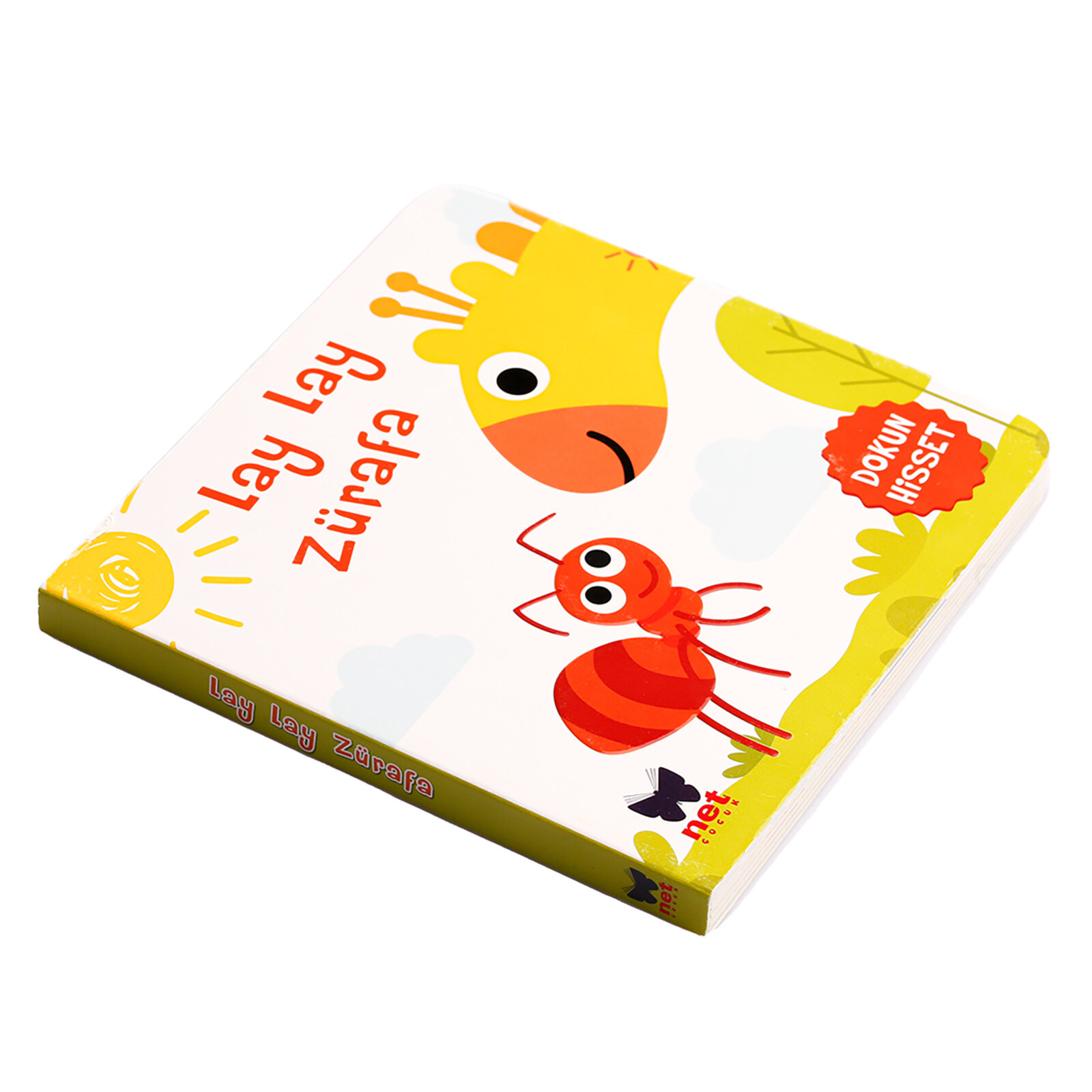 Lay Lay Zürafa Eğitici Bebek Kitabı
