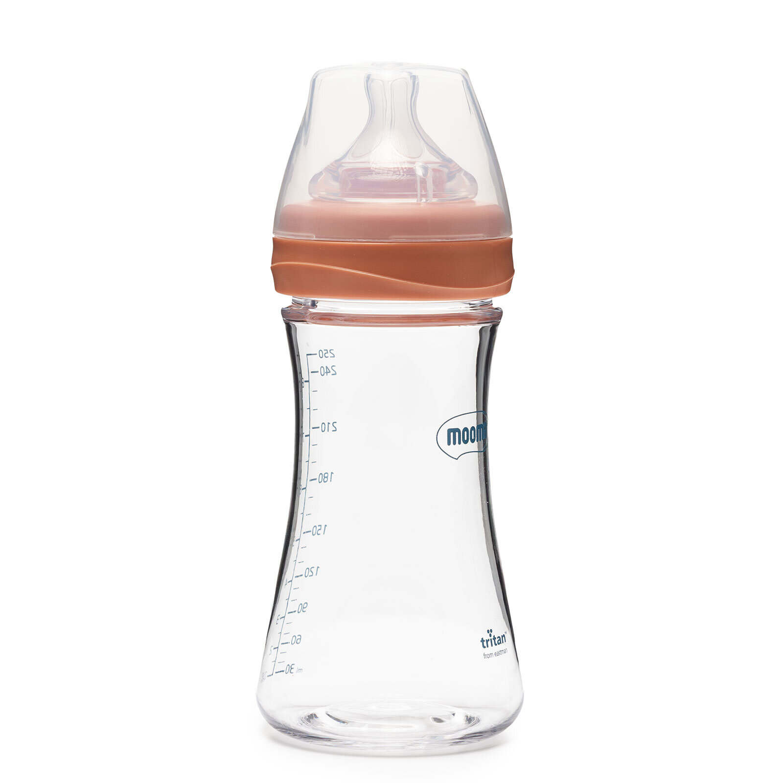 Neutra Tritan Biberon 250 ml 6-18 Ay Orta Akış Mercan Pembe