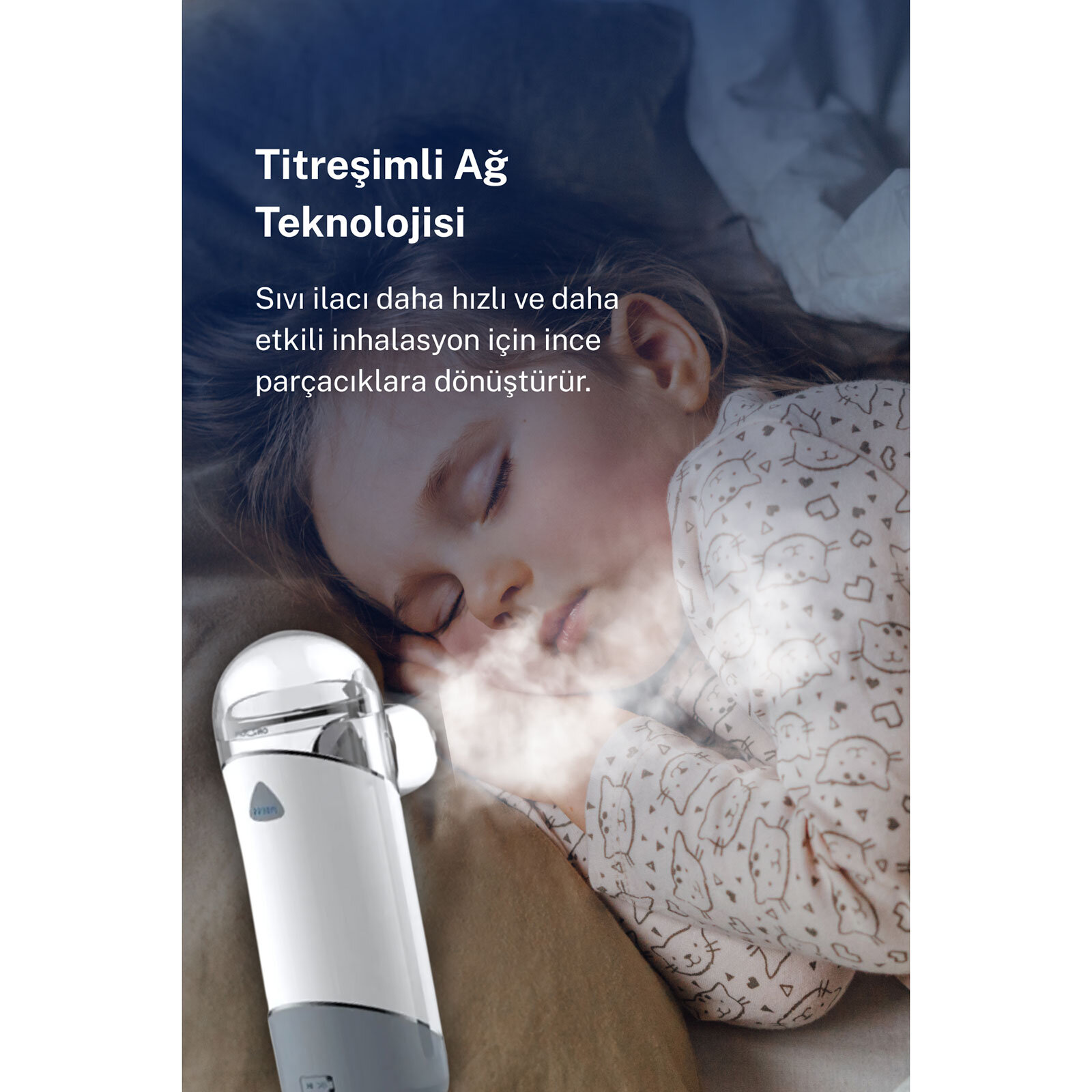 Taşınabilir Mesh Nebulizatör