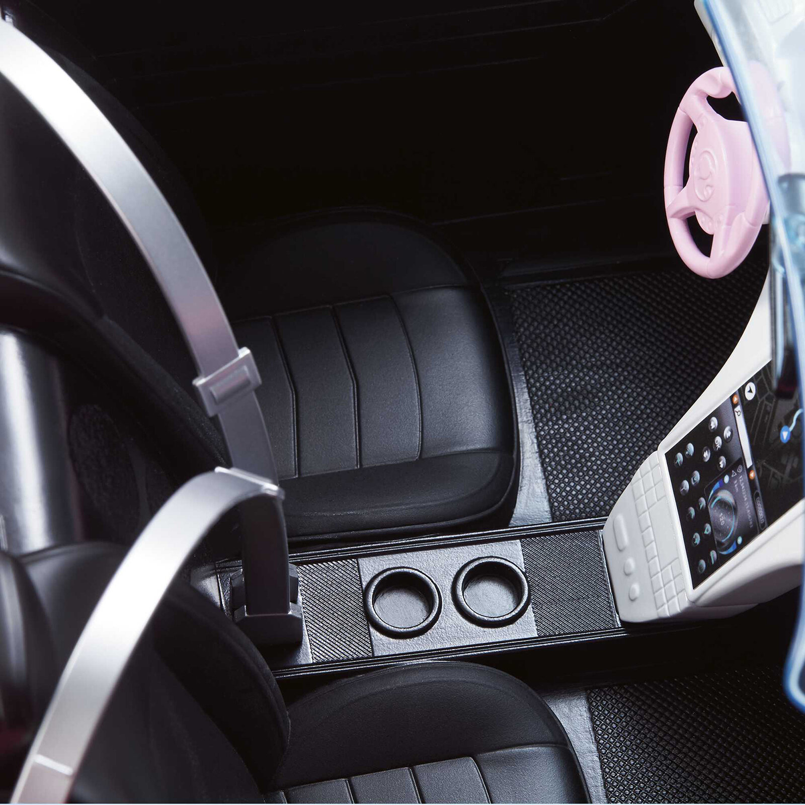 Üstü Açık Havalı Oyuncak Araba Pembe HBT92