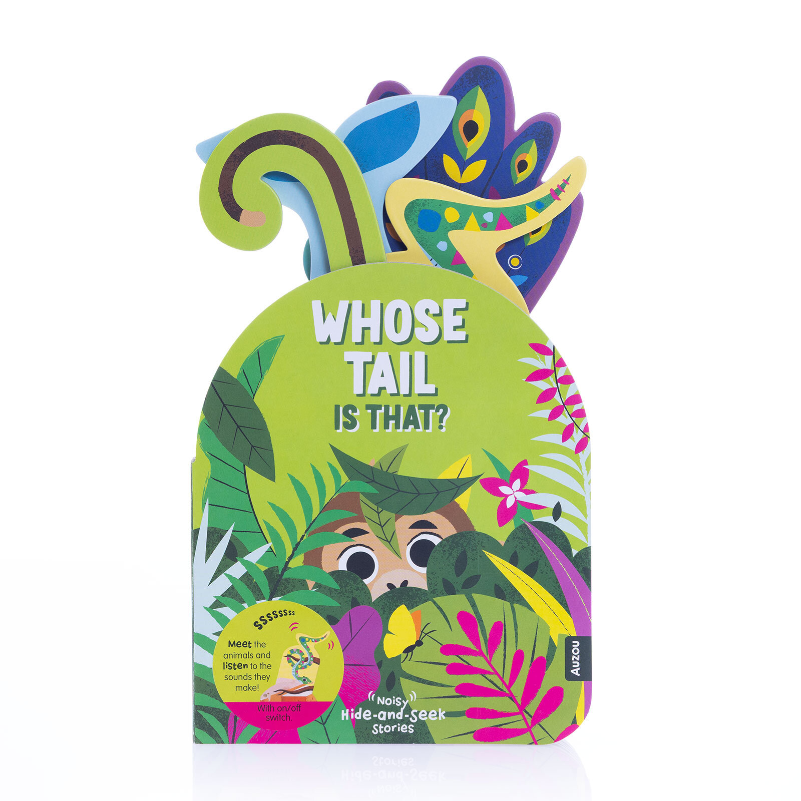 Noisy Hide and Seek: Whose Tails is That?/İngilizce sesli ve hareketli kitap Noisy Hide and Seek: Whose Tails is That?/İngilizce sesli ve hareketli kitap