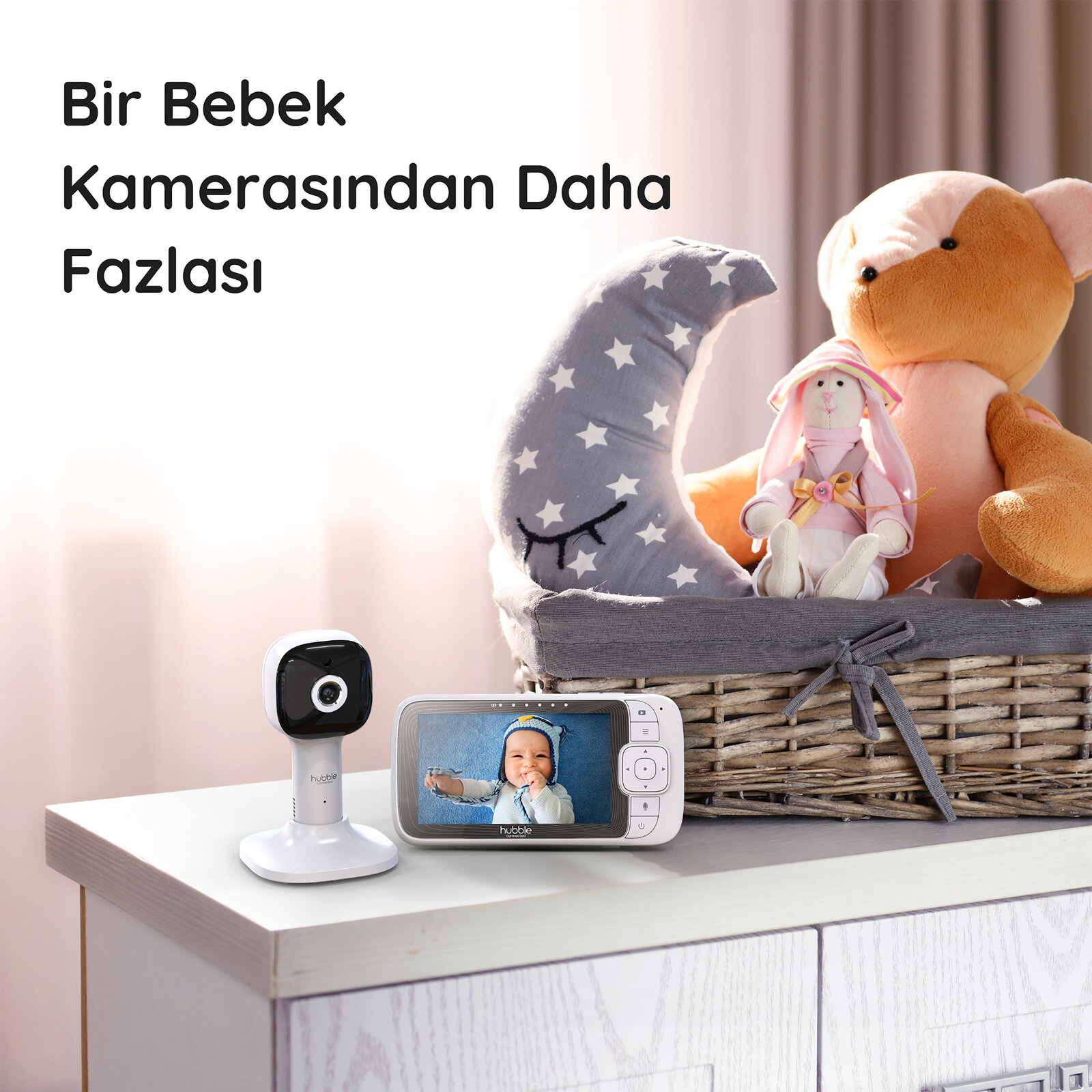 Nursery Pal Cloud Wifi-connect 5’’ Dijital Ekranlı Bebek Kamerası