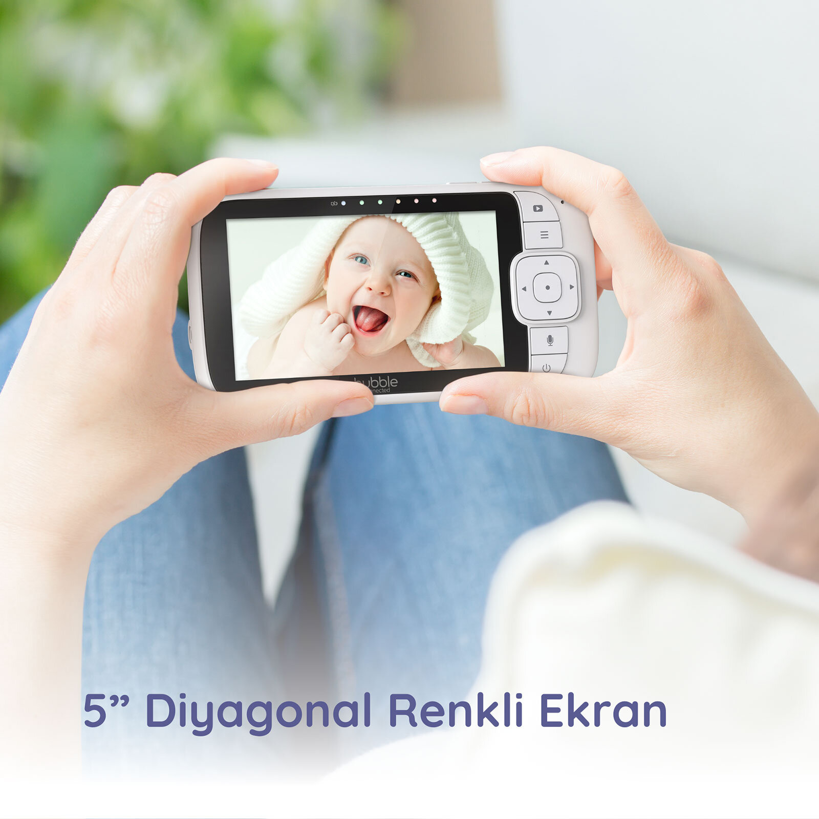NURSERY VİEW Premium 5’' Dijital Ekranlı Bebek Kamerası